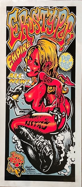 Rockin' Jelly Bean | She Devil Silk-screened poster for Erosty Pop