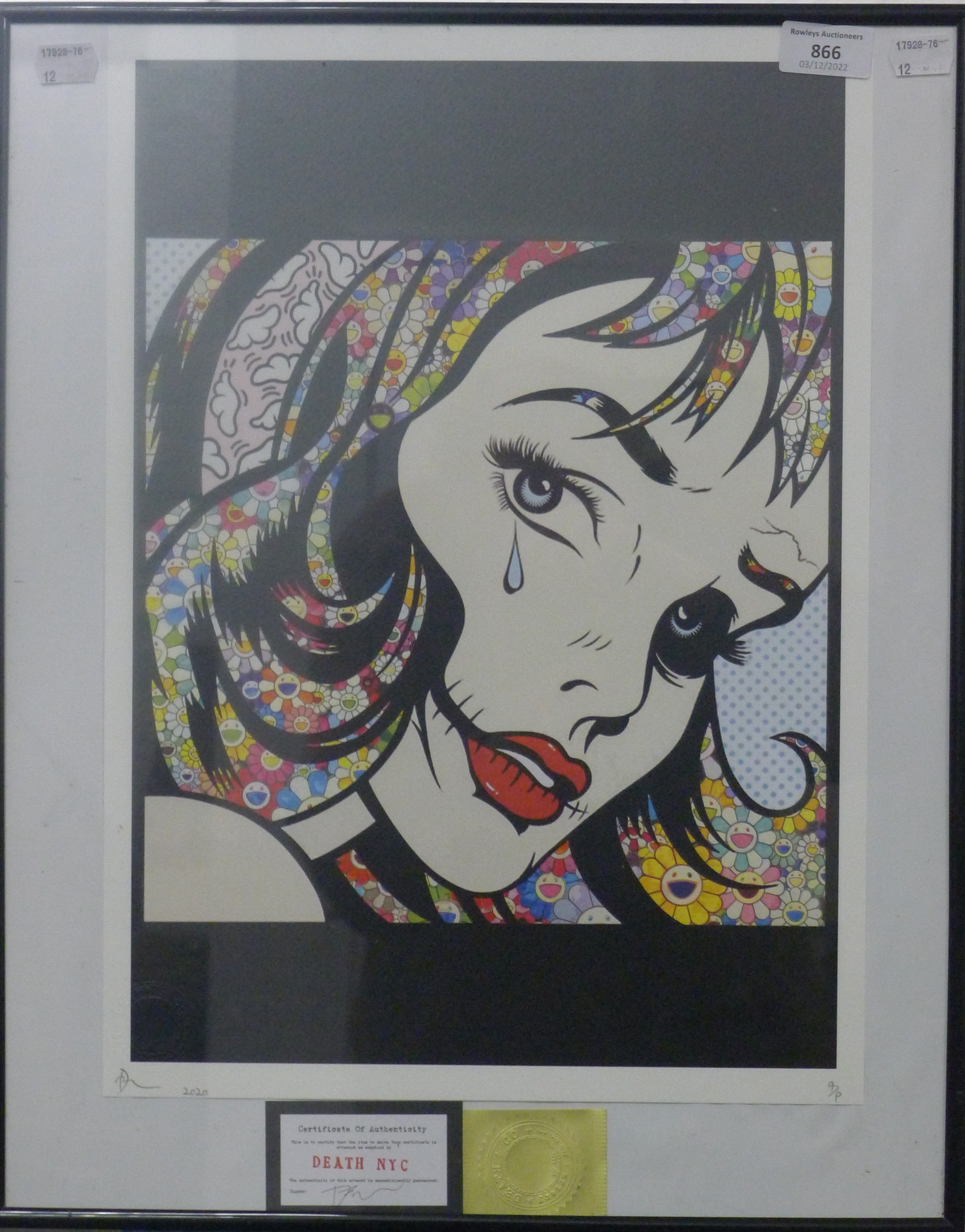 Roy Lichtenstein | DEATH NYC | MutualArt