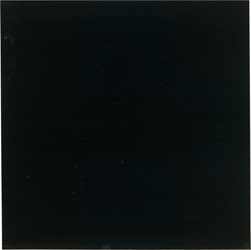 Ad Reinhardt, Untitled (Black Square) (1966)