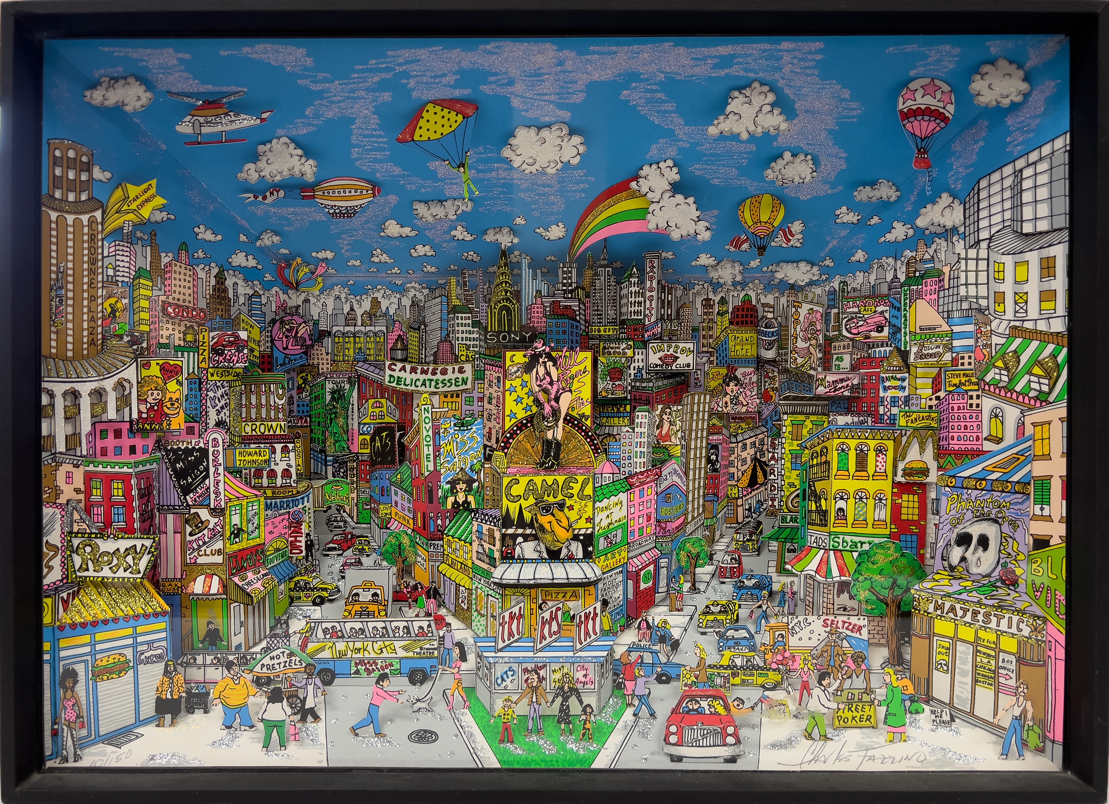 Charles Fazzino アート作品 27/300 Charles Fazzino アート作品 27/300 - メルカリ