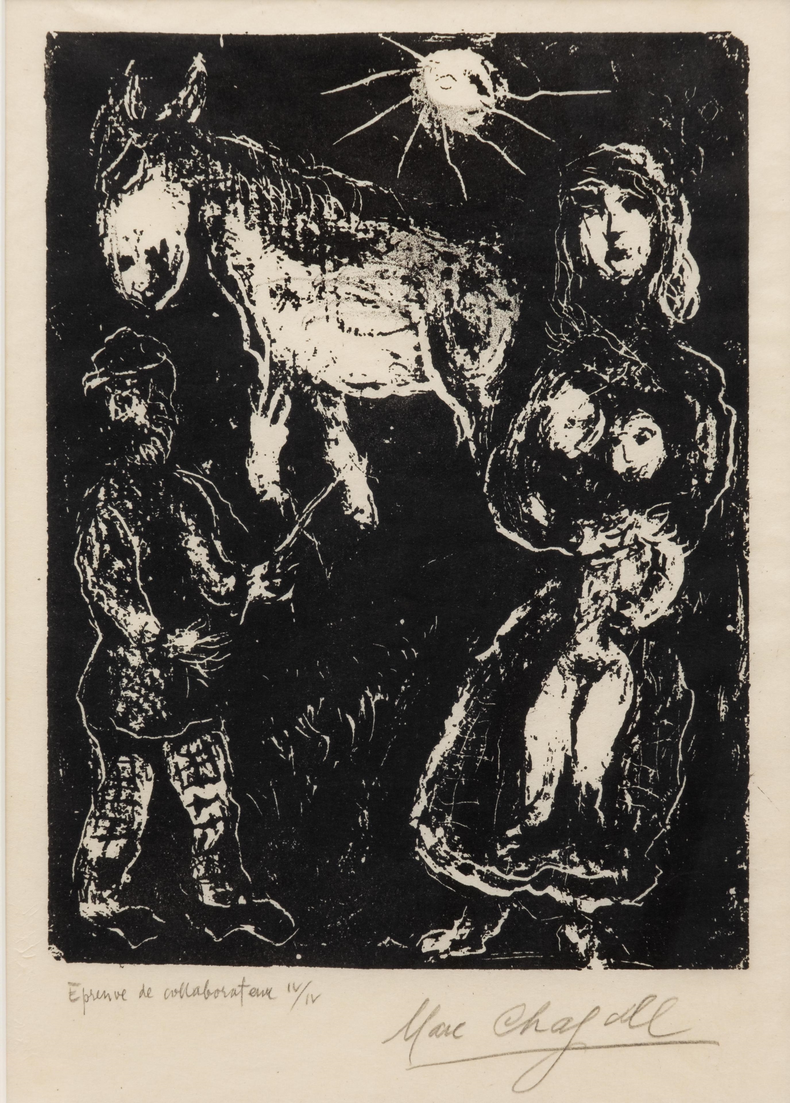 Marc Chagall | CHAGALL, M. (Marc) (1887-1985). (Scene with a