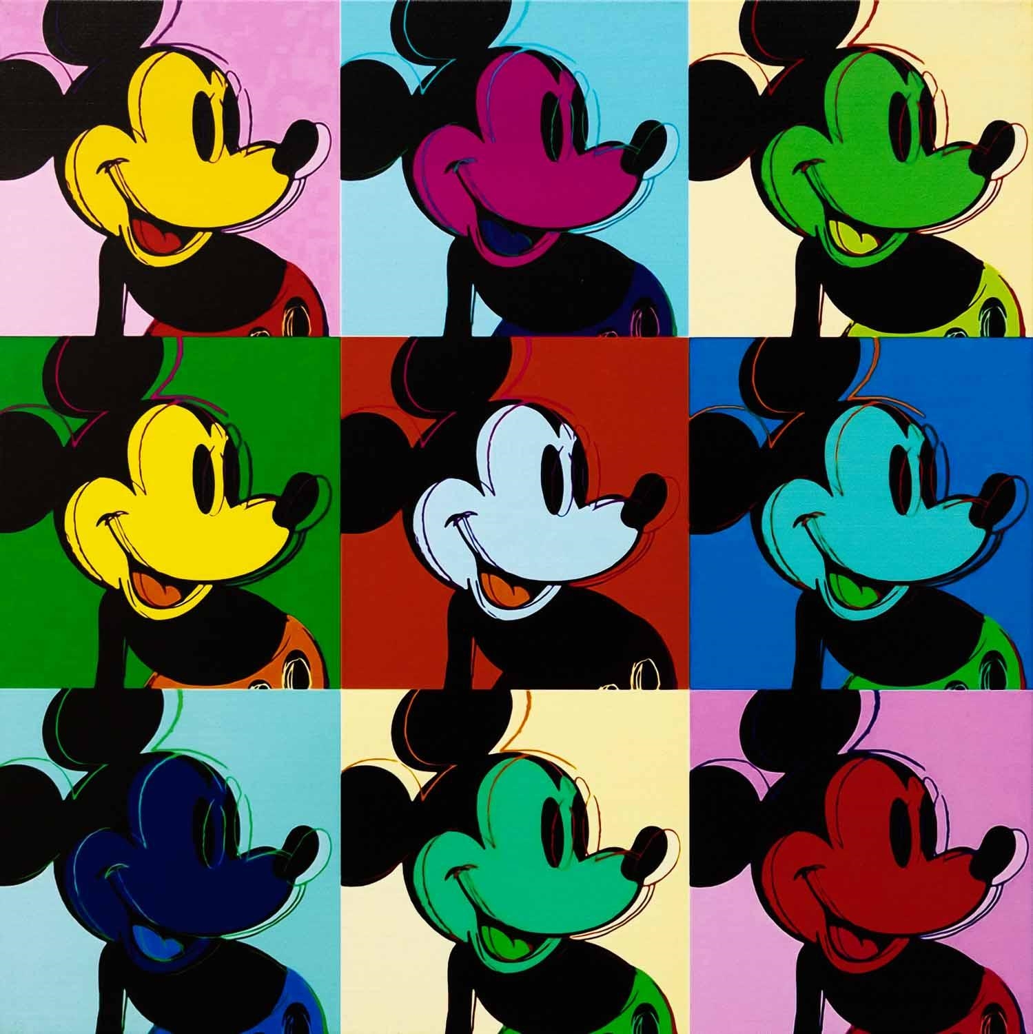 Perseo comerciante de nuevo Andy Warhol | Mickey Mouse, 1986 | MutualArt