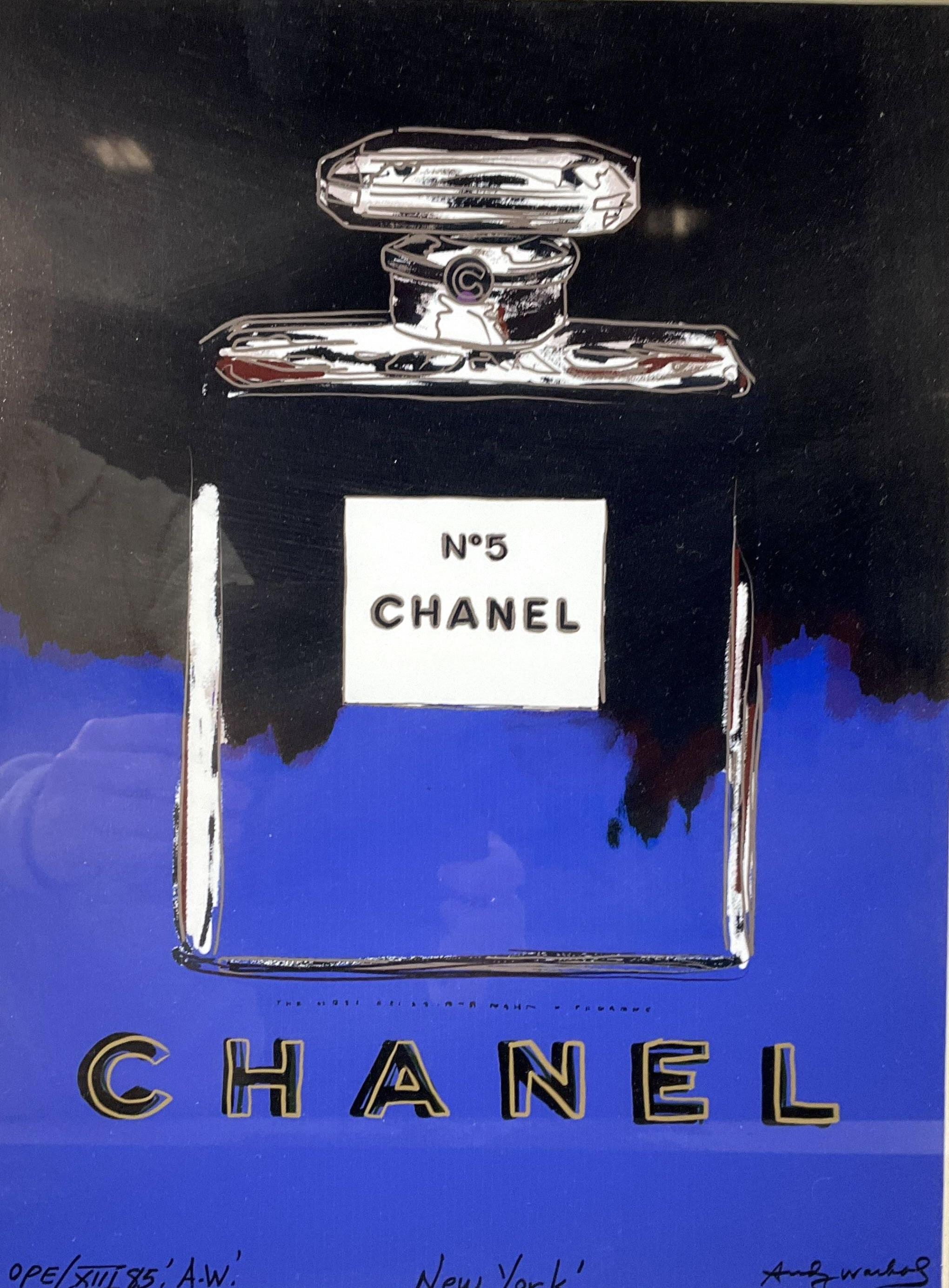 Andy Warhol, Chanel No.5 (blue)