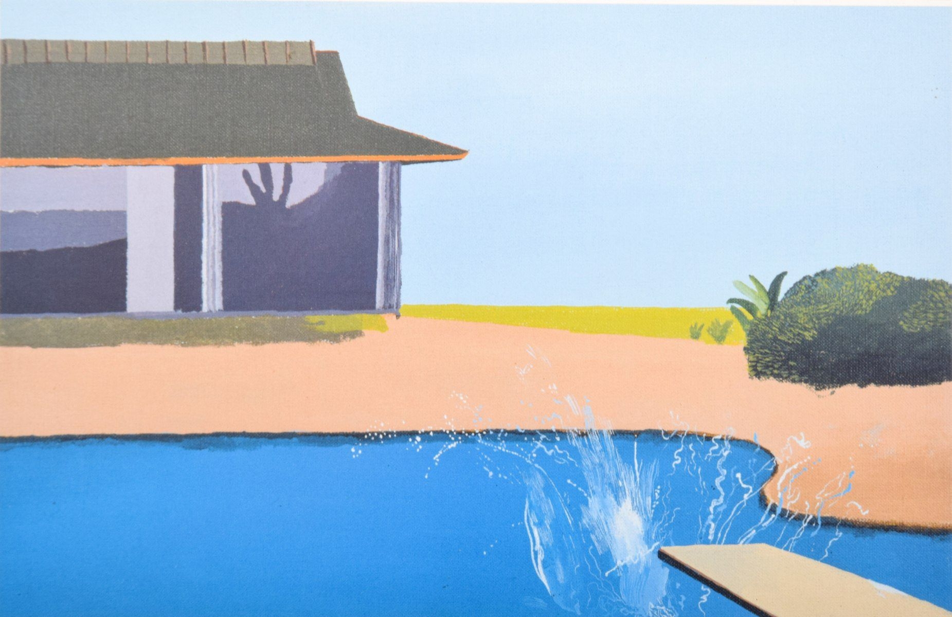 David Hockney | Little Splash MutualArt