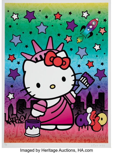 Lady Aiko | Hello Kitty Liberty | MutualArt