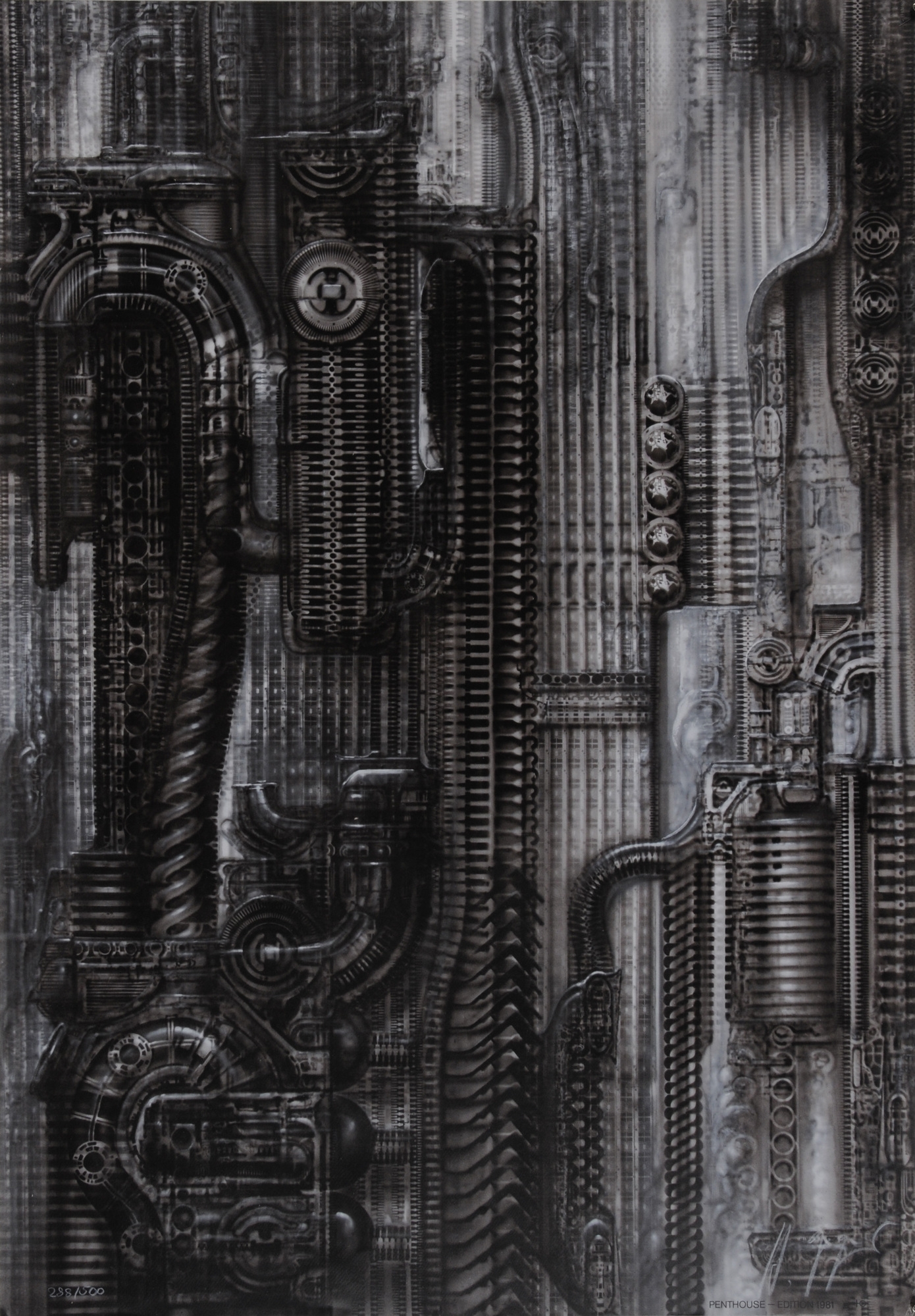 H. R. Giger | New York City III, Straight (1981) | MutualArt