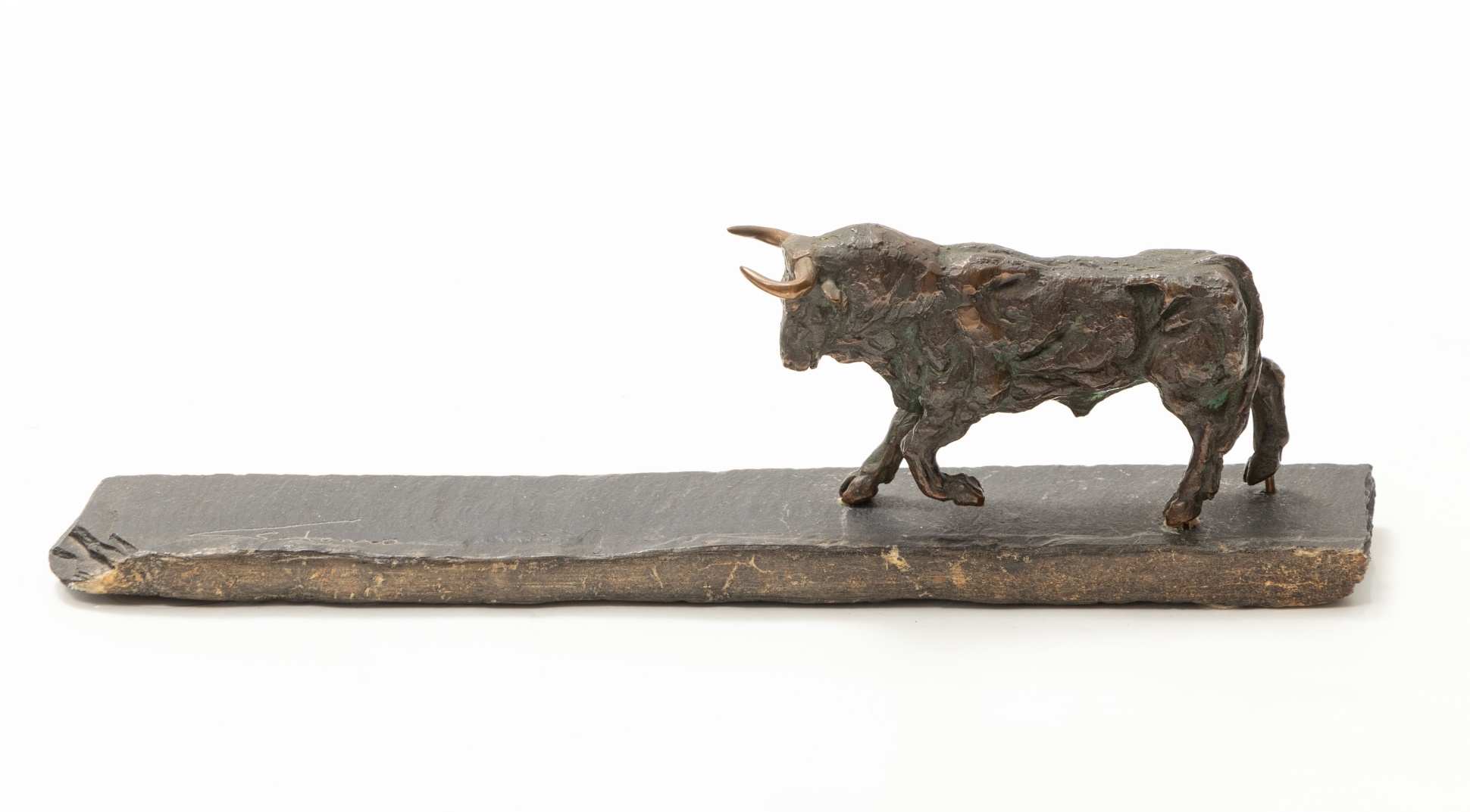 Casto Solano Marroyo | Toro al trote | MutualArt