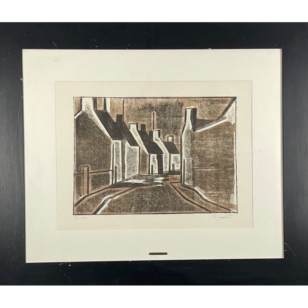 版画 ES LAPORTE lithograph Georges Laporte | LAPORTE Georges (1926 - 2000)LithographieLA RUE