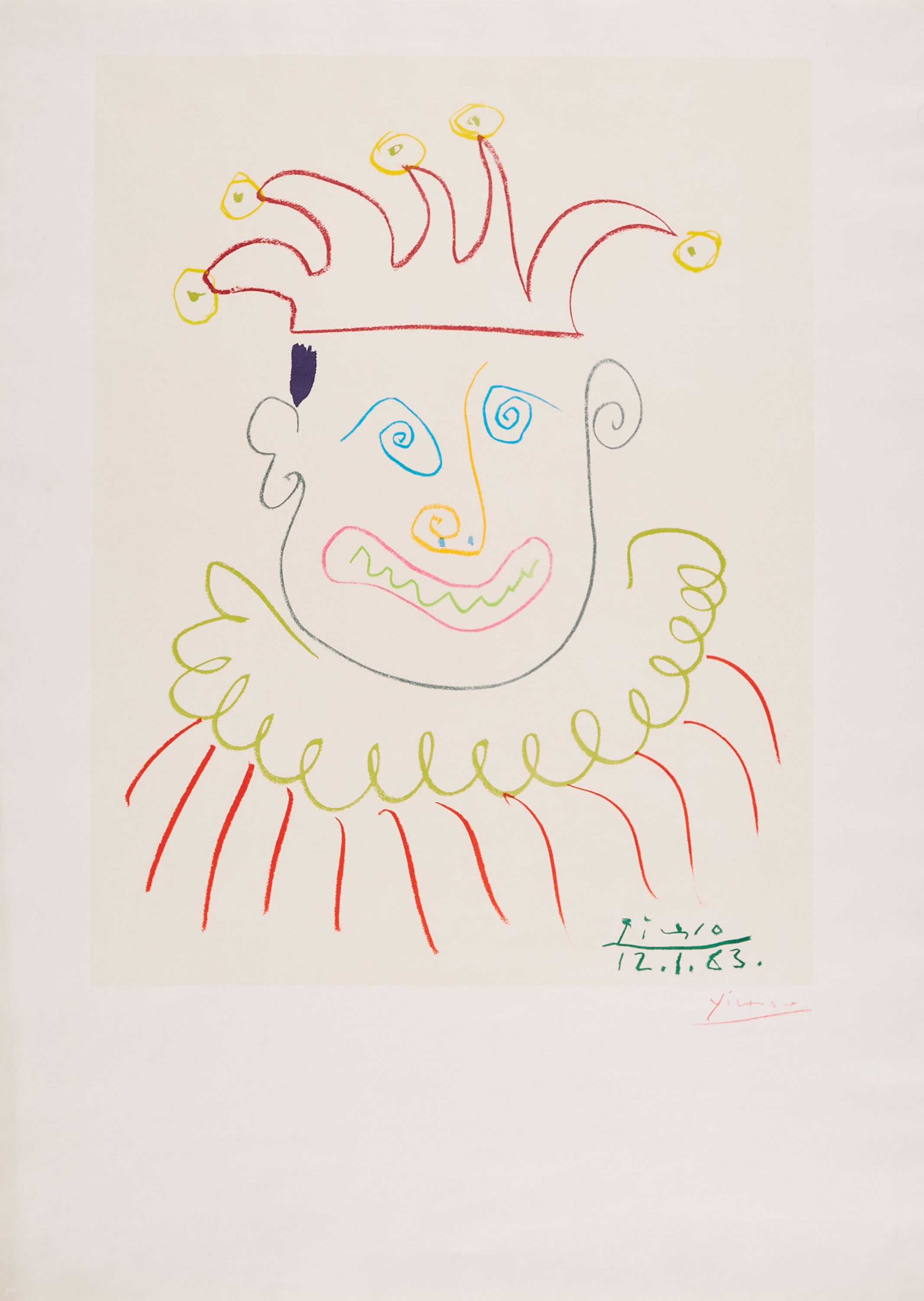 Pablo Picasso | Carnaval. (1966) | MutualArt