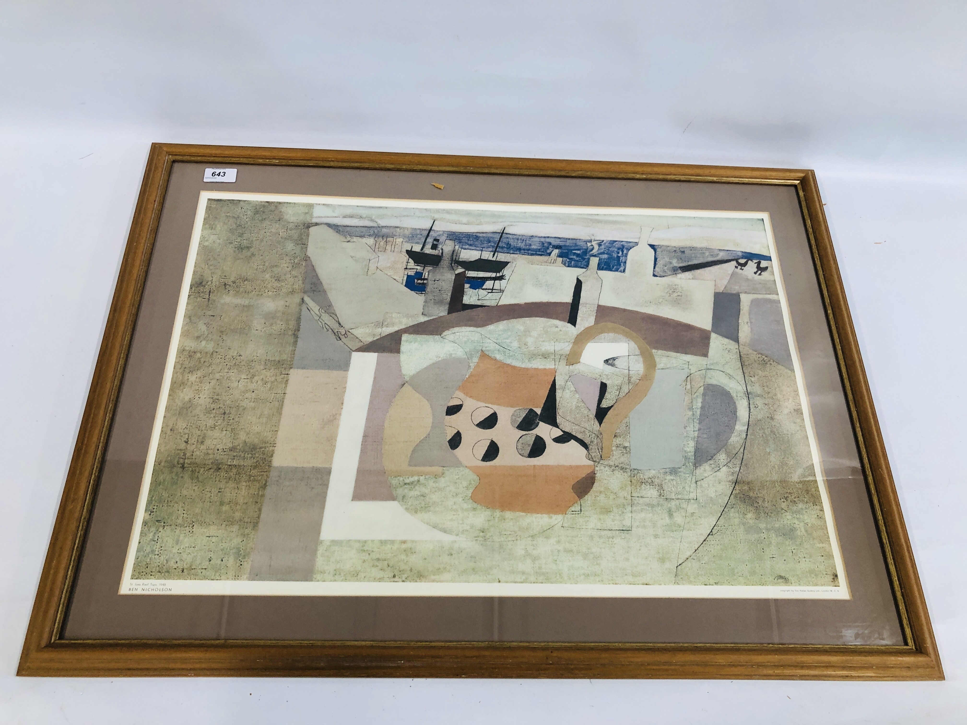 【希少】Ben Nicholson Ben Nicholson | ST. IVES ROOFTOPS | MutualArt