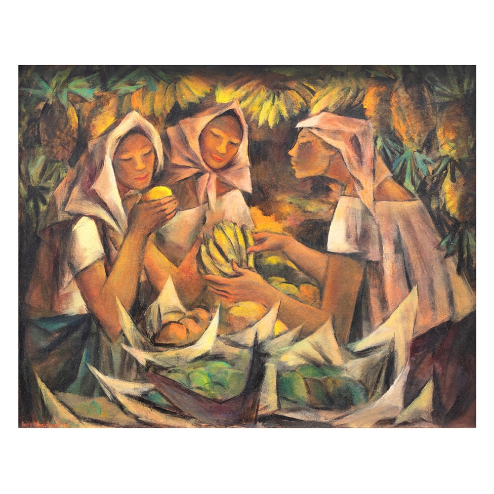 Anita Magsaysay-Ho | Fruit Market (1957) | MutualArt