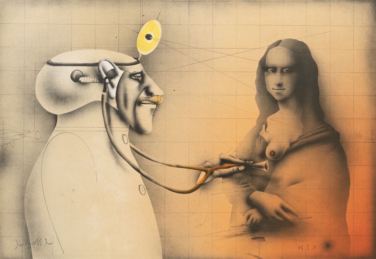 Paul Wunderlich、LITHOGRAPHIEN Ⅰ-Ⅳ