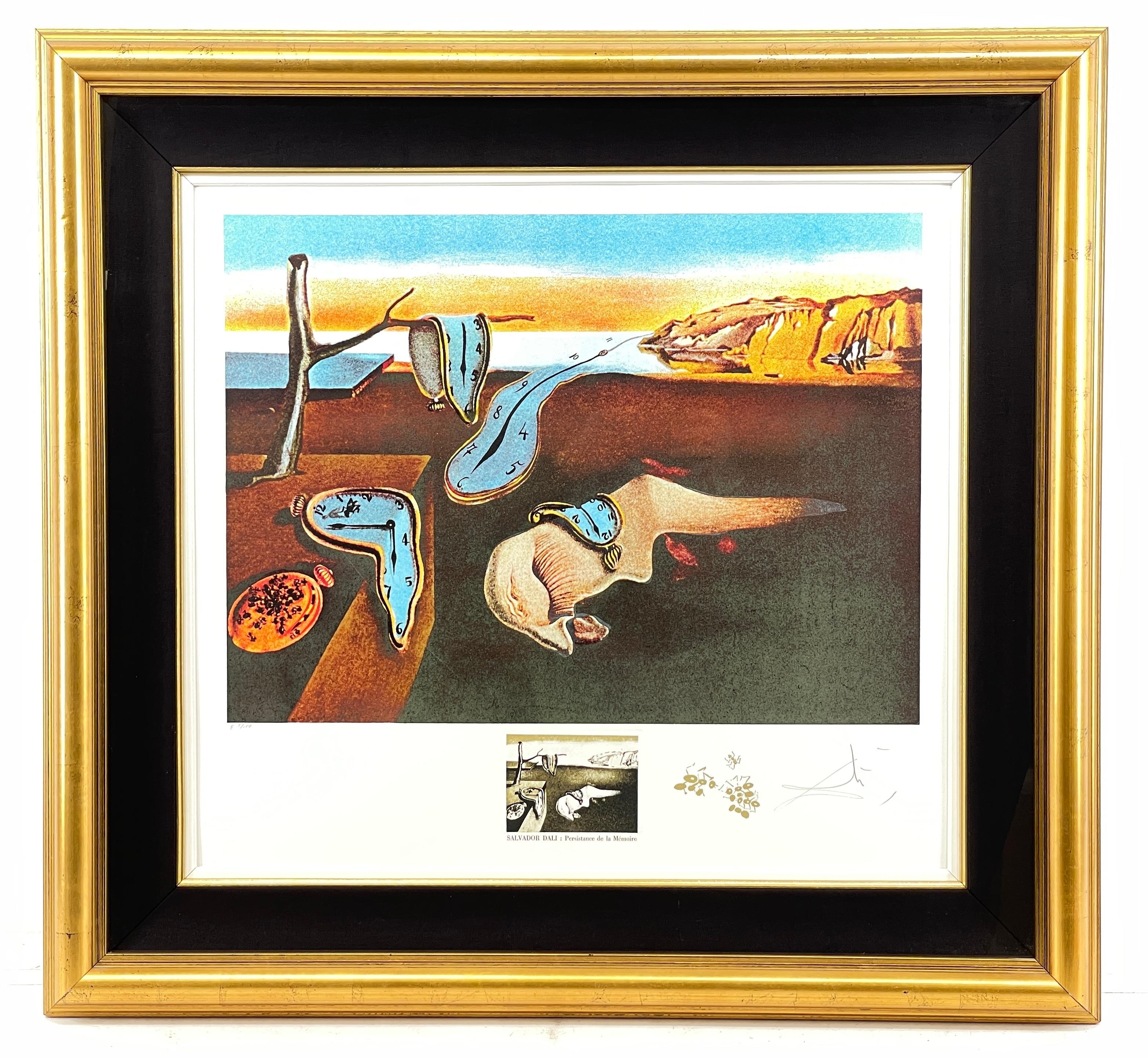 Salvador Dalí | PERSISTENCE DE LA MEMOIRE (1974) | MutualArt