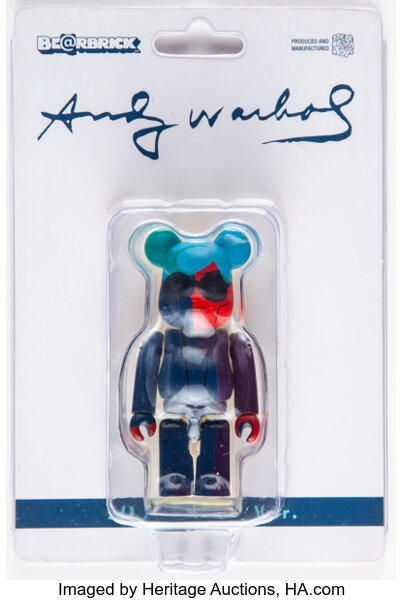 BE@RBRICK Andy Warhol SILK SCREEN Ver. 400% ベアブリック アンディ