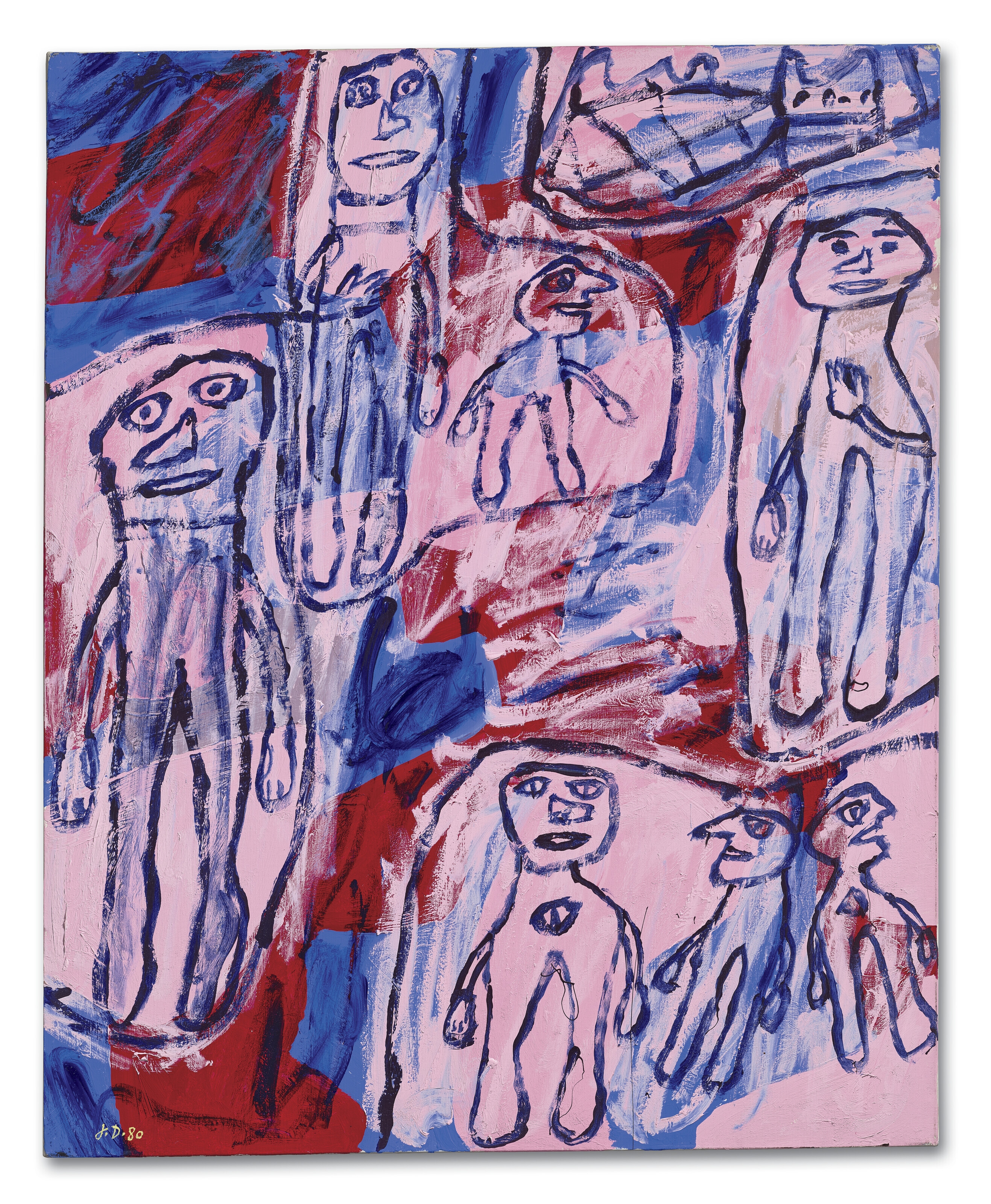 Jean Dubuffet | La vie en rose (1980) | MutualArt