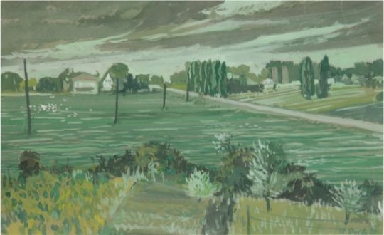 Rudi Stolle | Weite Sommerlandschaft (78) | MutualArt