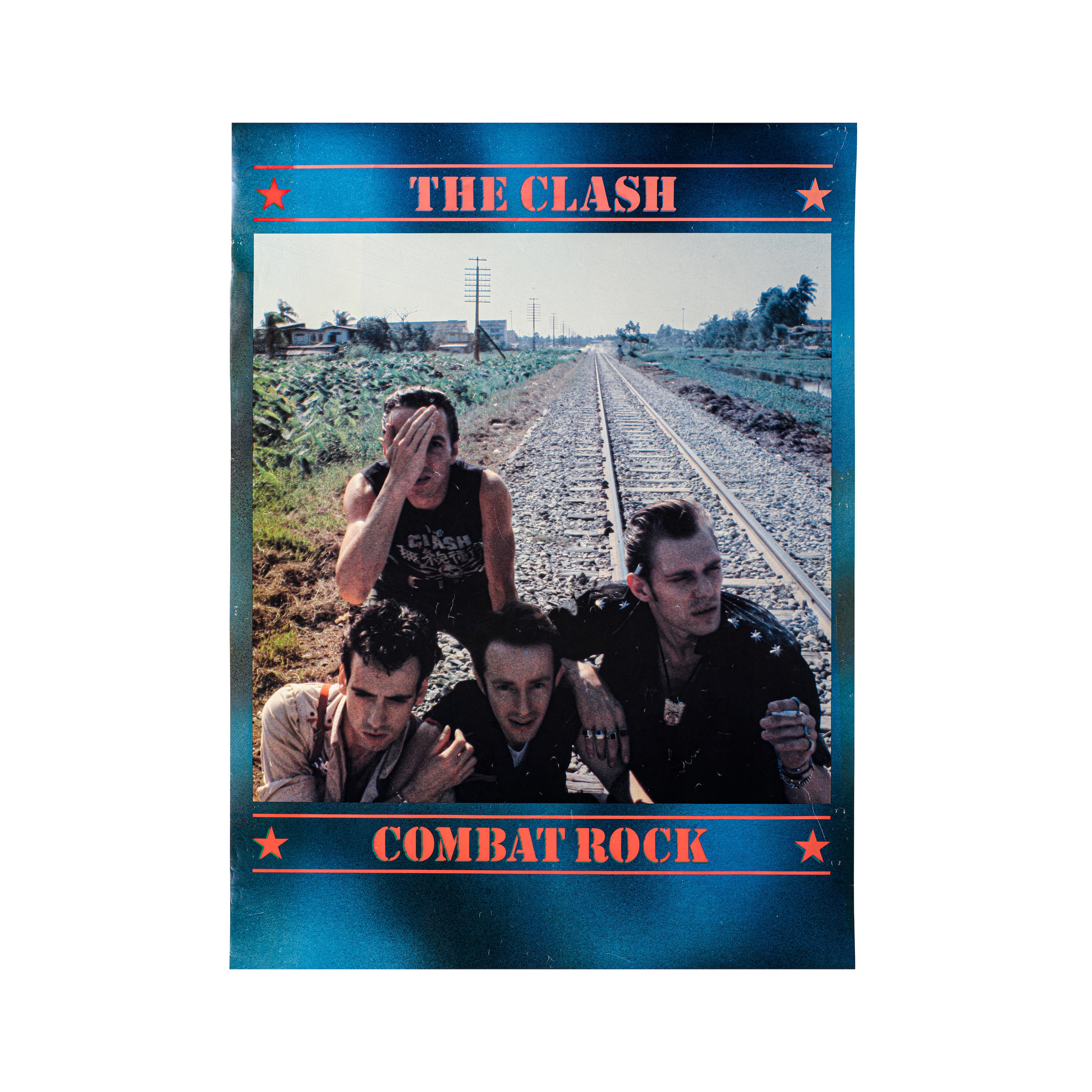 The Clash | THE CLASH: COMBAT ROCK U.S. PROMOTIONAL POSTER (1982