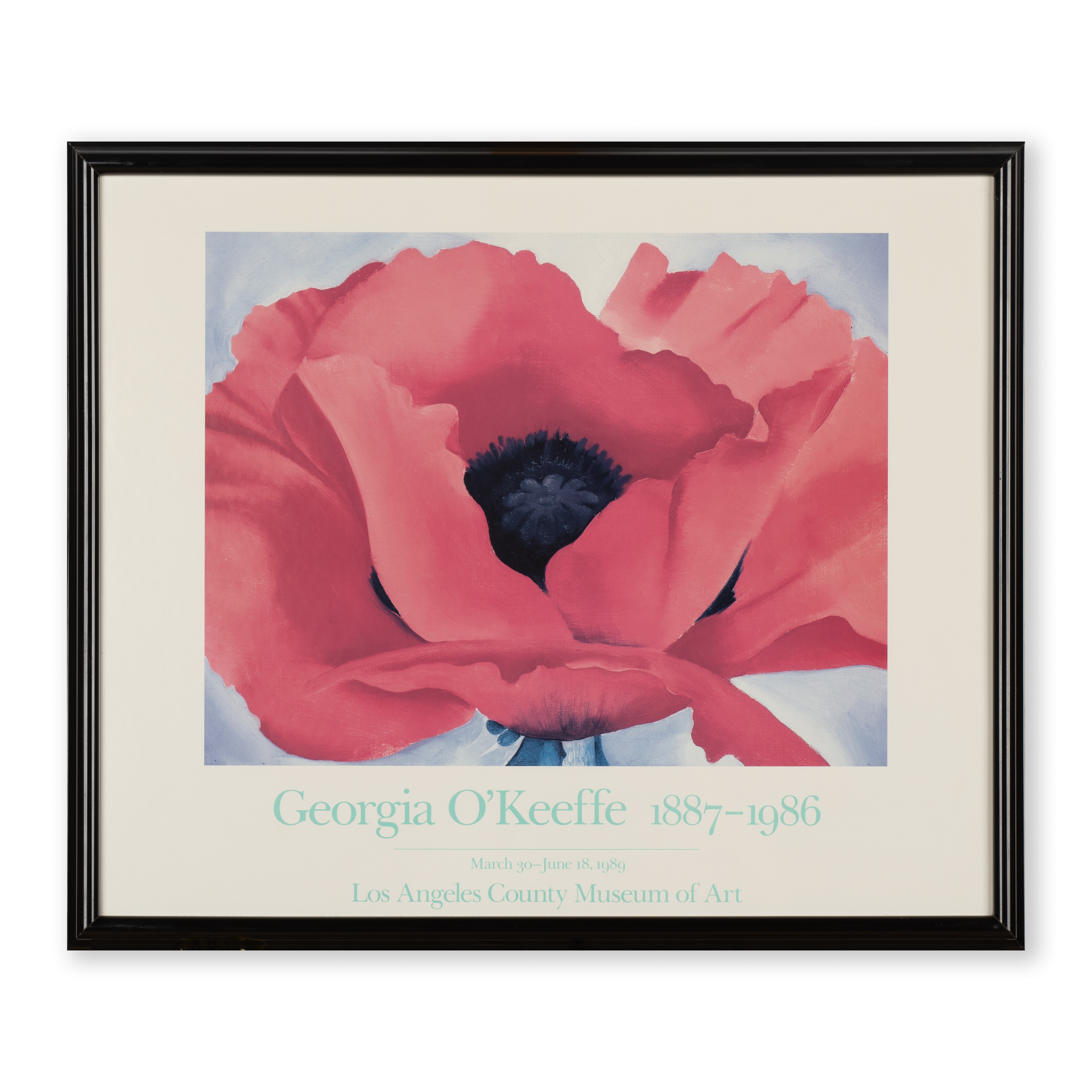 Georgia O'Keeffe | Georgia O'Keeffe 1989 Exhibition Poster (1989