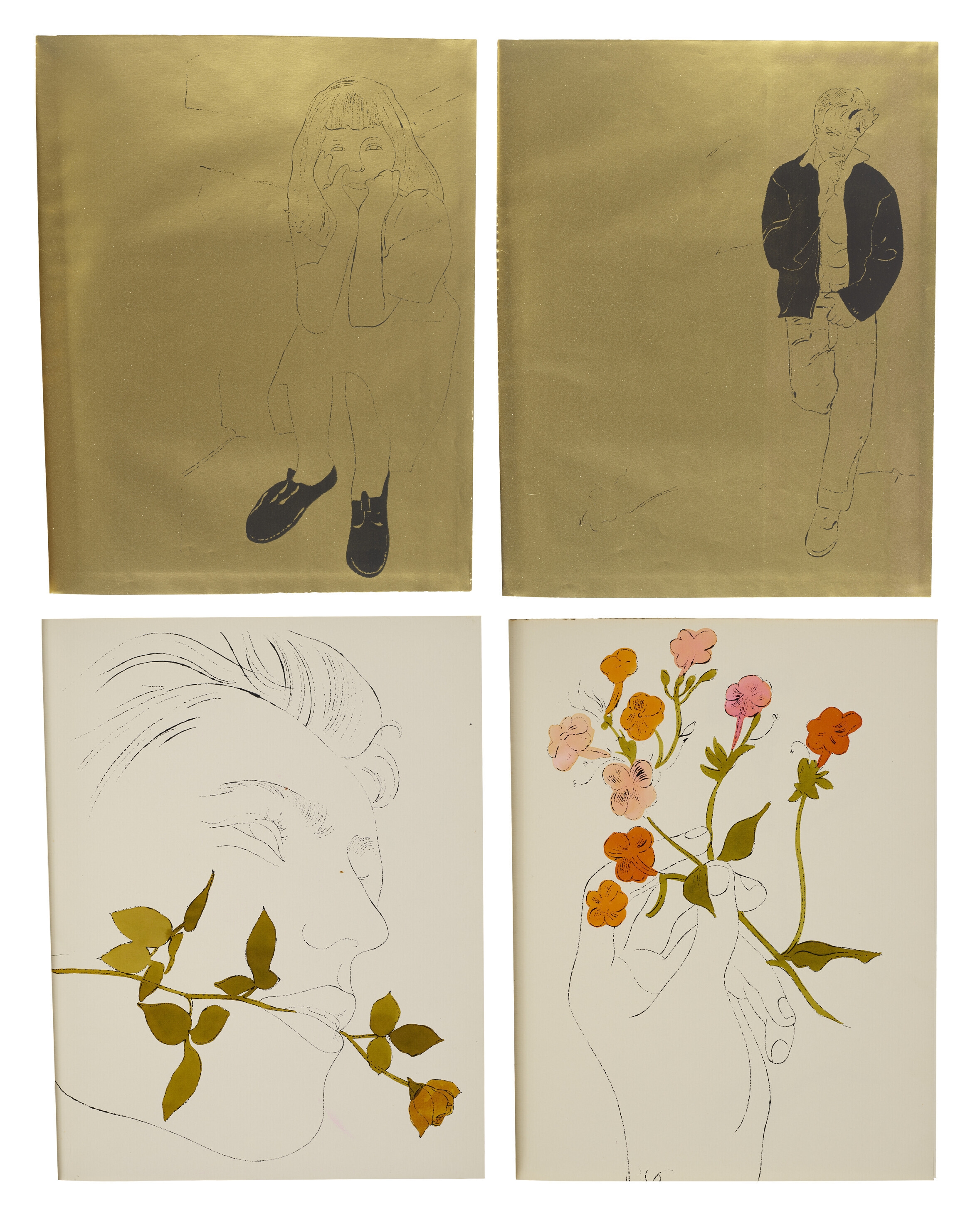 Andy Warhol | A Gold Book (1957) | MutualArt