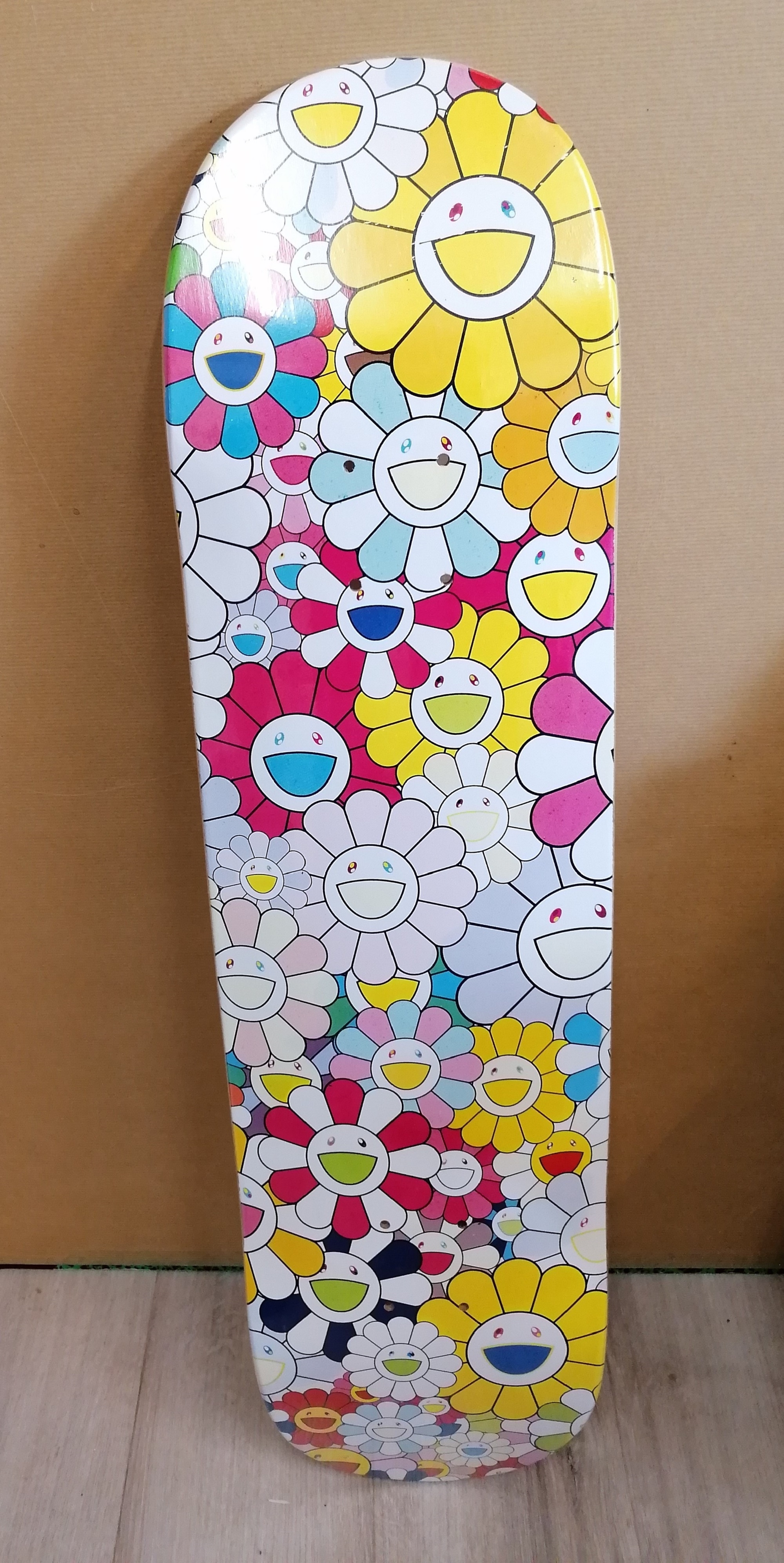 Takashi Murakami | Flower Skateboard Decks | MutualArt