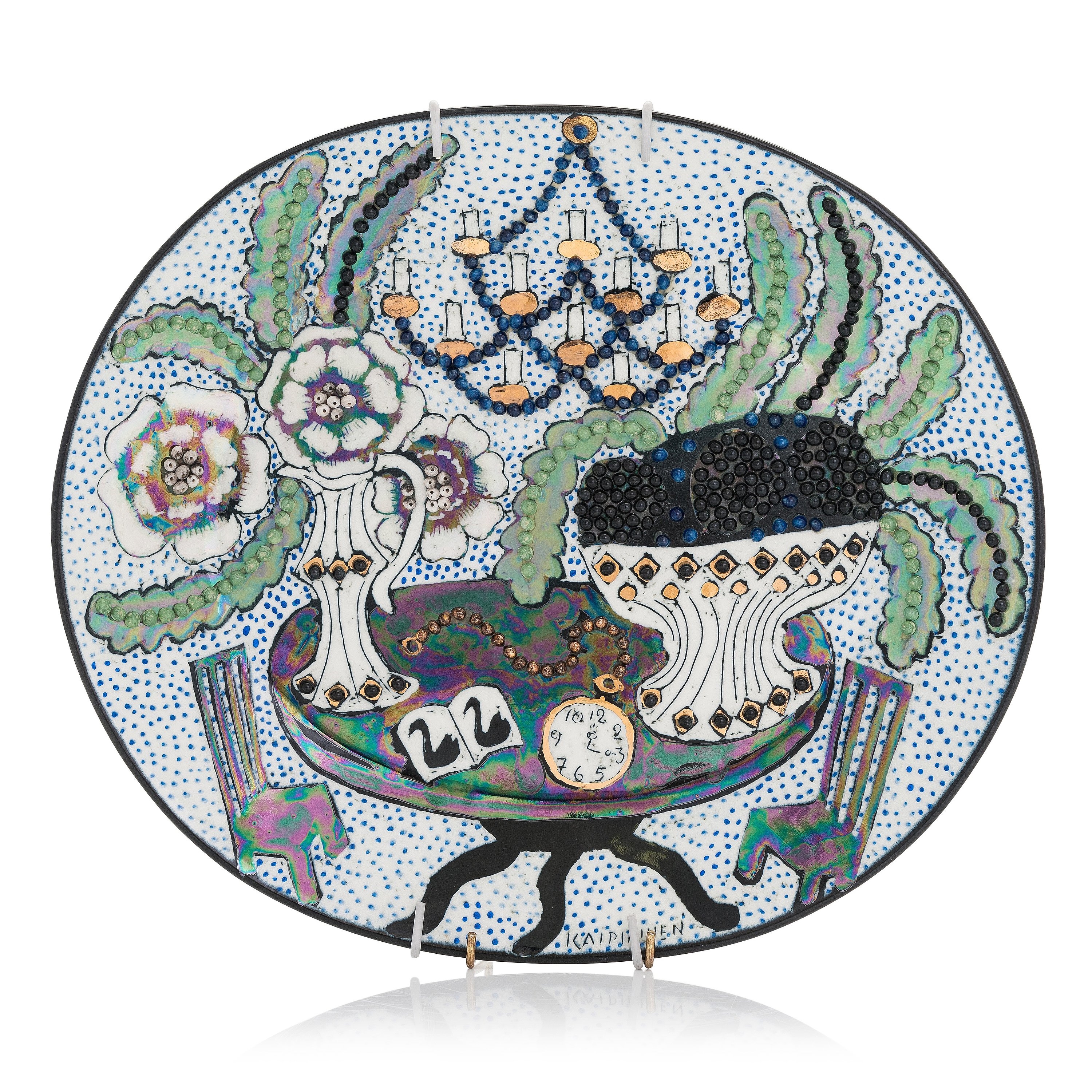 Birger Kaipiainen | Birger Kaipiainen, a decorative stoneware dish