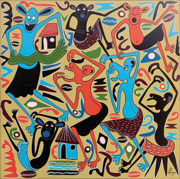 George Lilanga | without title | MutualArt