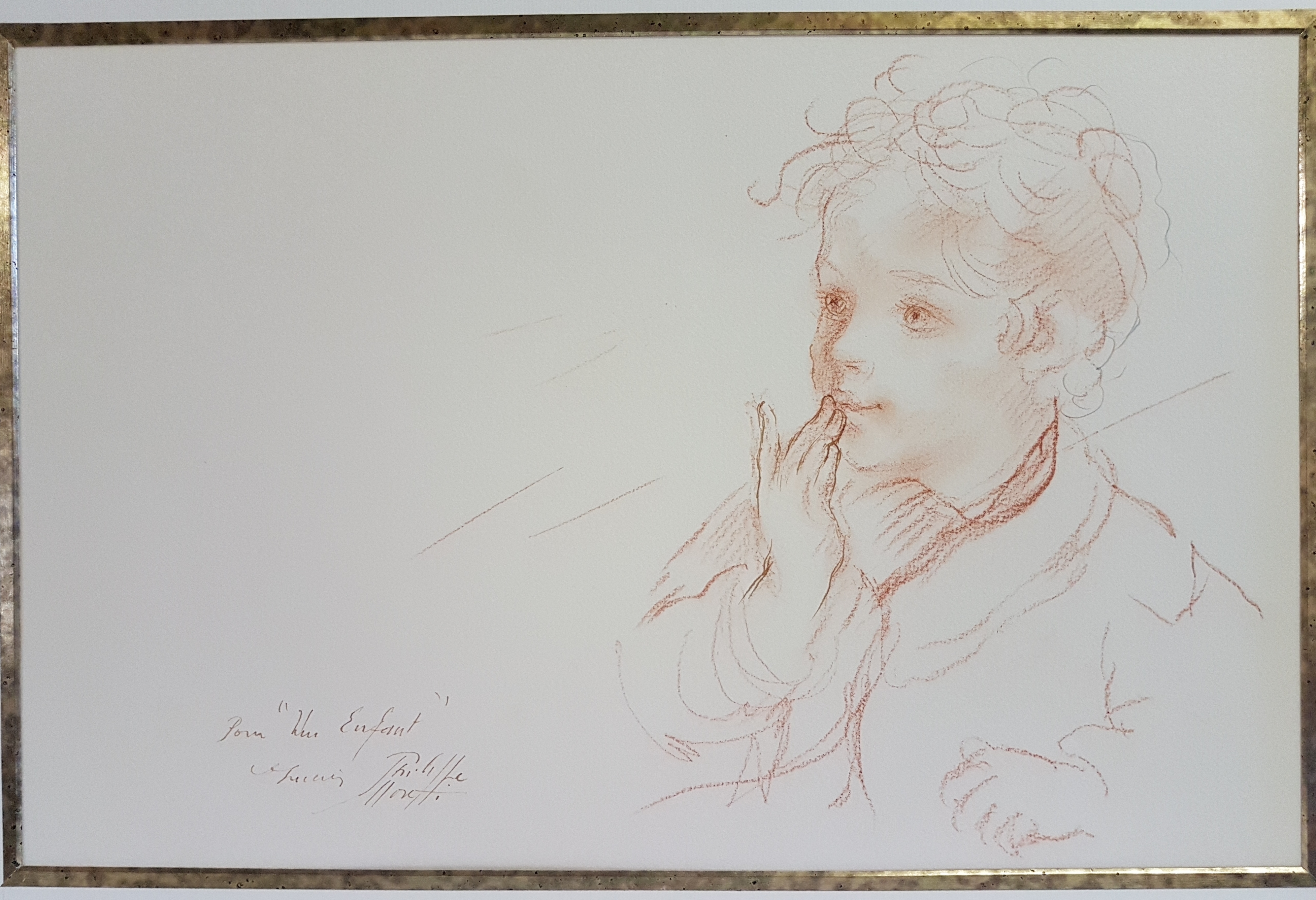 Lucien-Phillippe Moretti, Jeune fille au piano