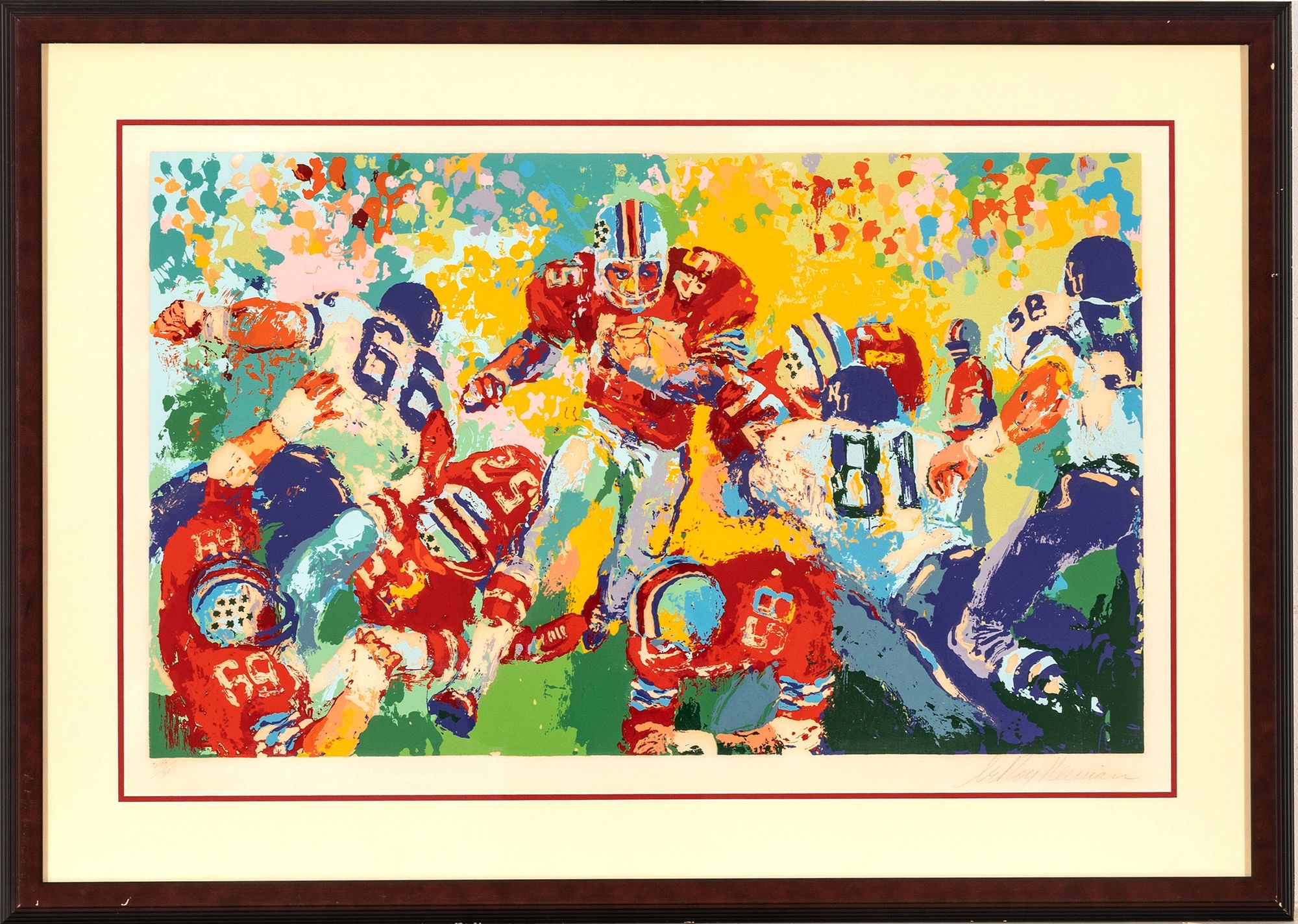 LeRoy Neiman | Leroy Neiman (American, 1921-2012) Serigraph