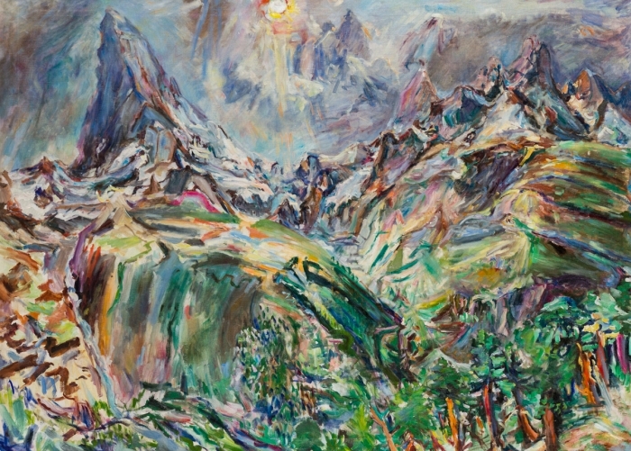 Oskar Kokoschka | Matterhorn | MutualArt
