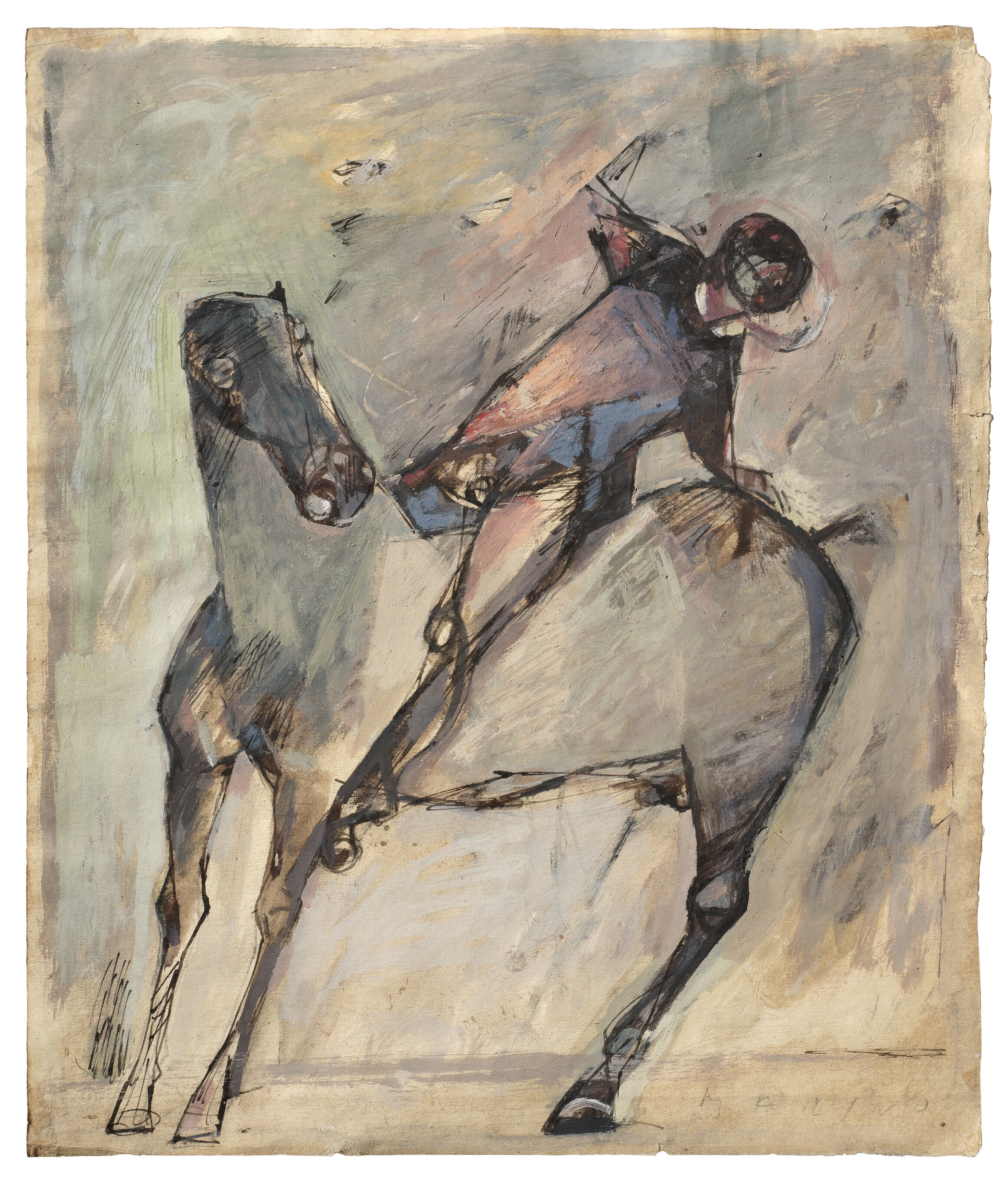 Marino Marini | Cavallo e cavaliere (1945) | MutualArt