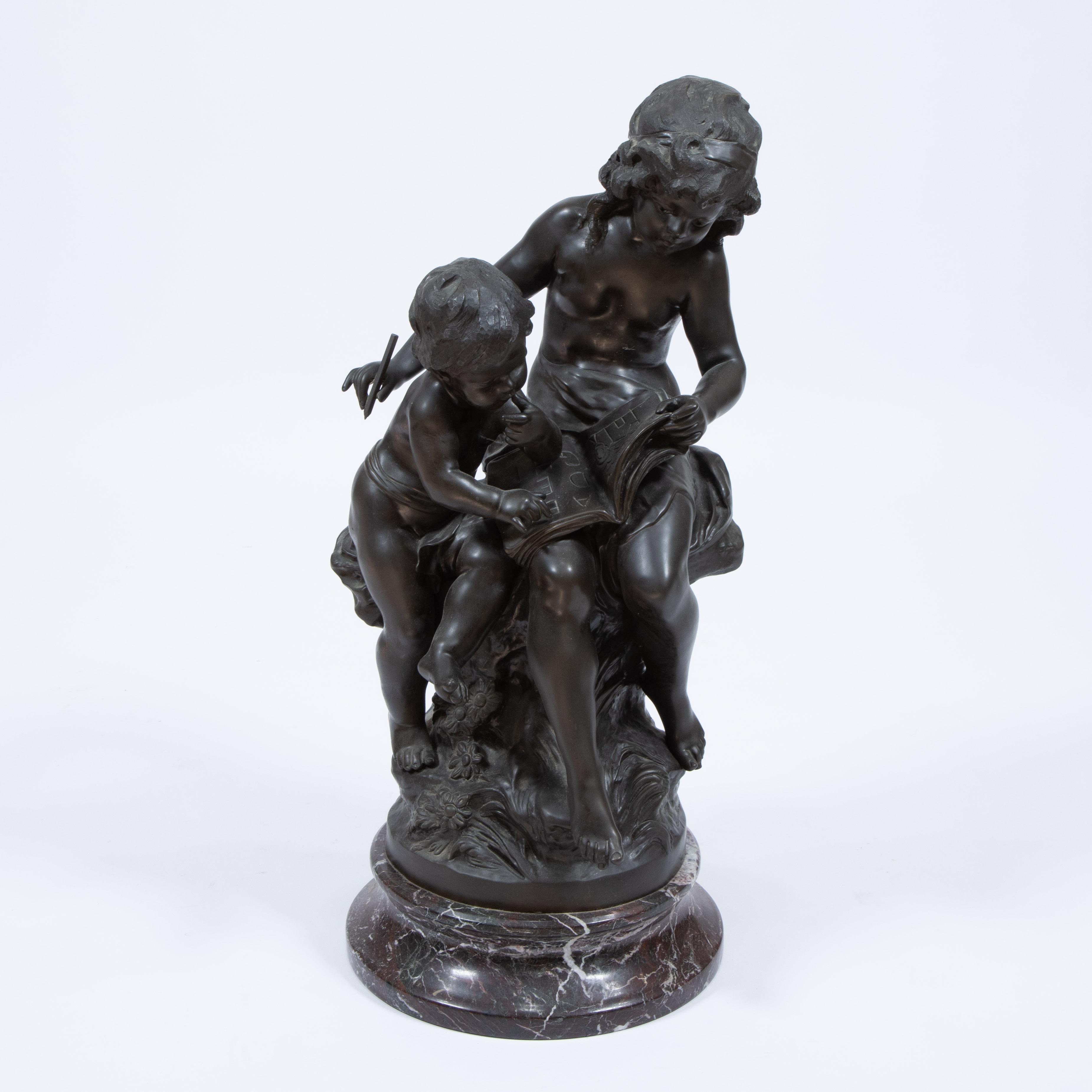 フランス彫刻家オーギュスト・モロー「 LA GRANDE SOEUR auguste-moreau-auguste-moreau-