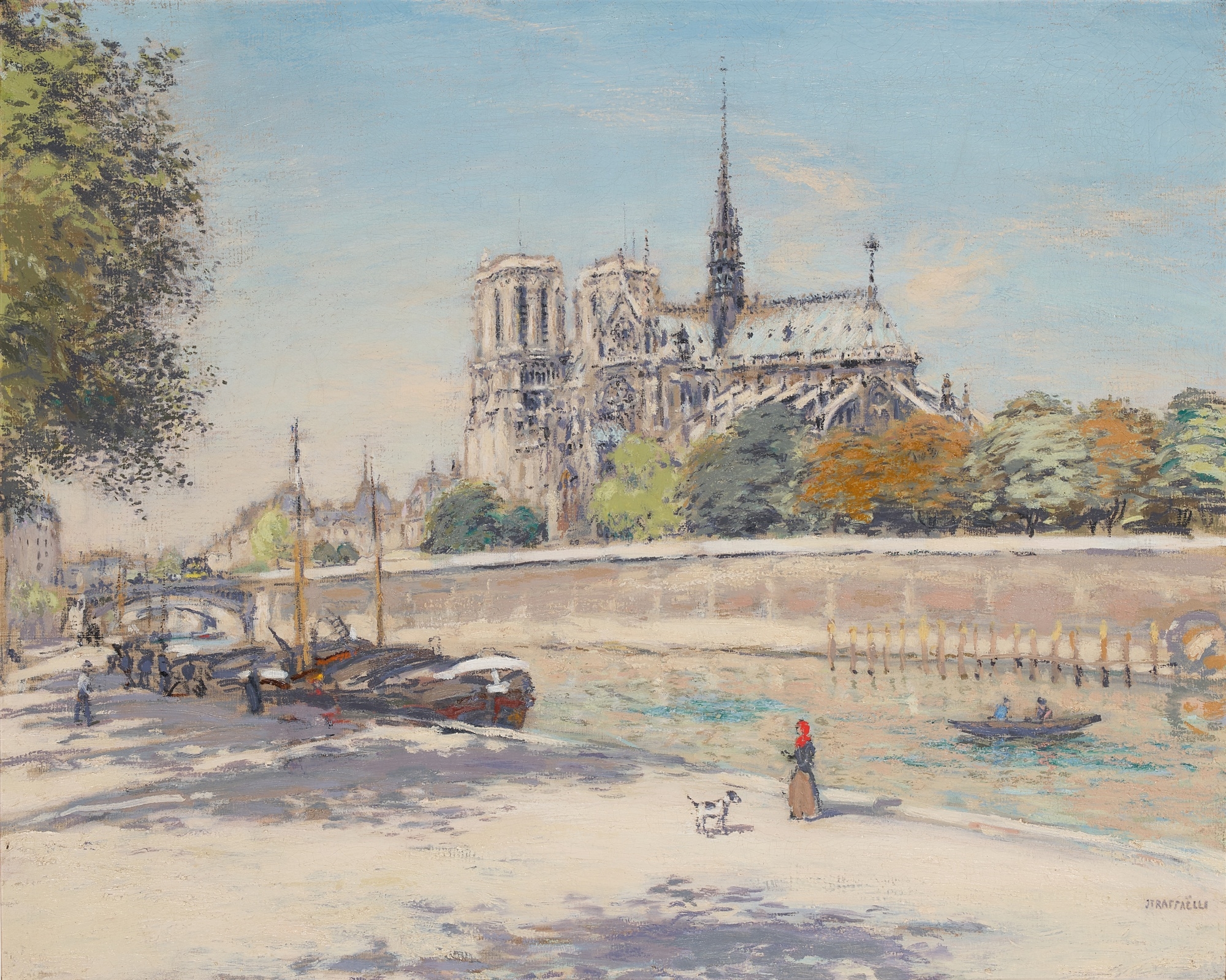 Jean-François Raffaëlli | Vue de Notre Dame | MutualArt