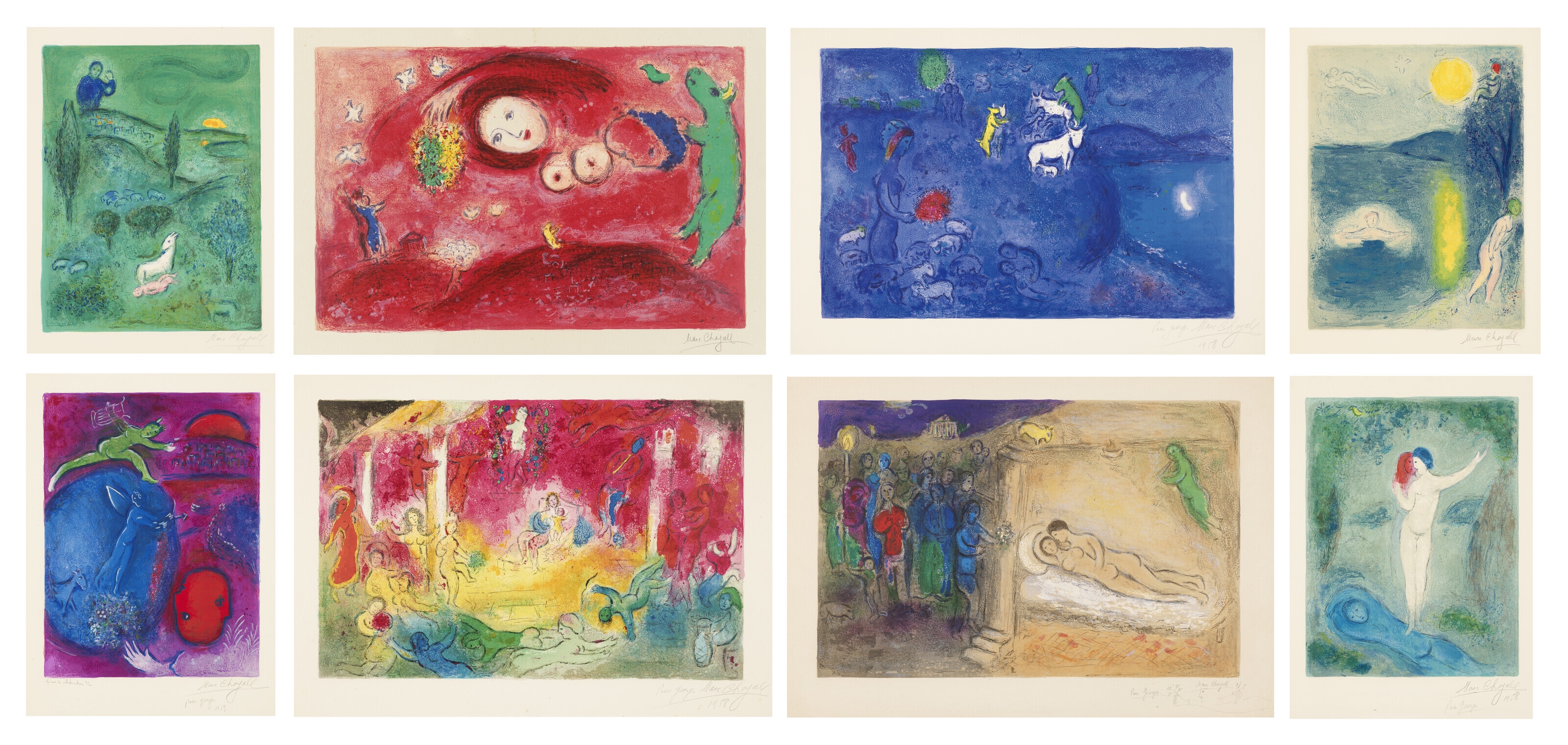 Marc Chagall | Daphnis et Chloé | MutualArt