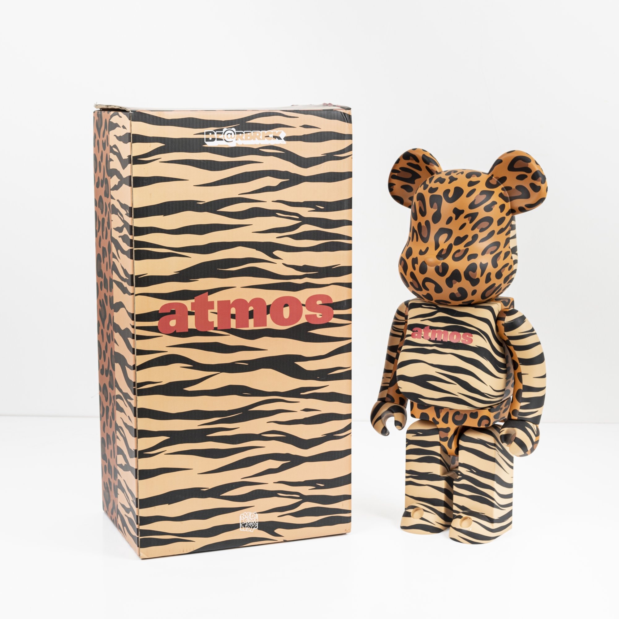 Medicom Toy | BE@RBRICK x Atmos Animal Print (Multi) 1000% | MutualArt