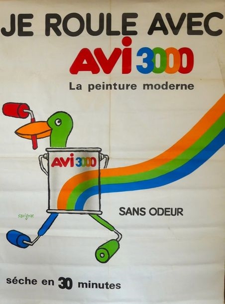 SAVIGNAC SNCF VOYAGEZ A MOITIÉ PRIXリト額付 SNCF Voyagez a moitié prix by Raymond Savignac - French