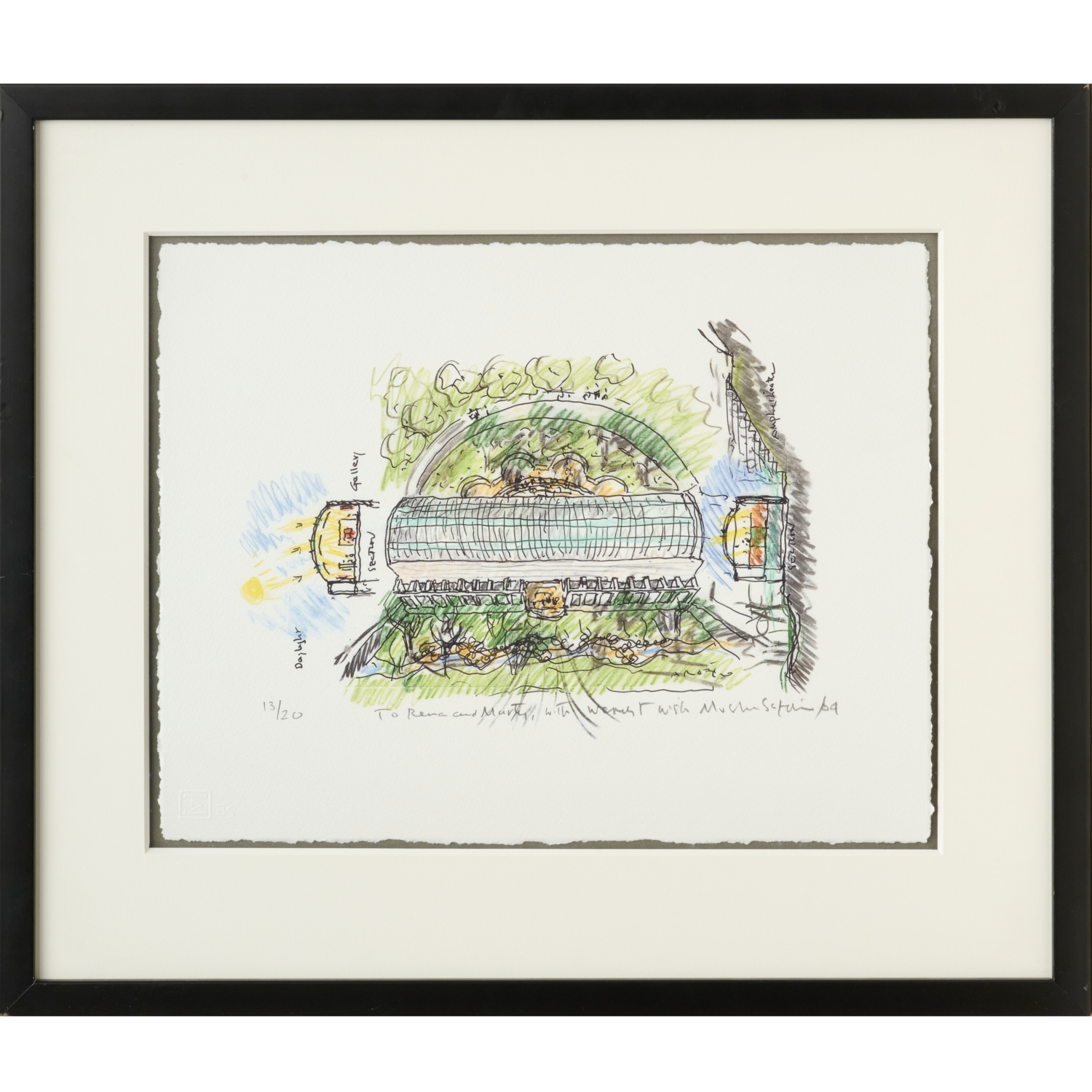 moshe-safdie--color-lithograph