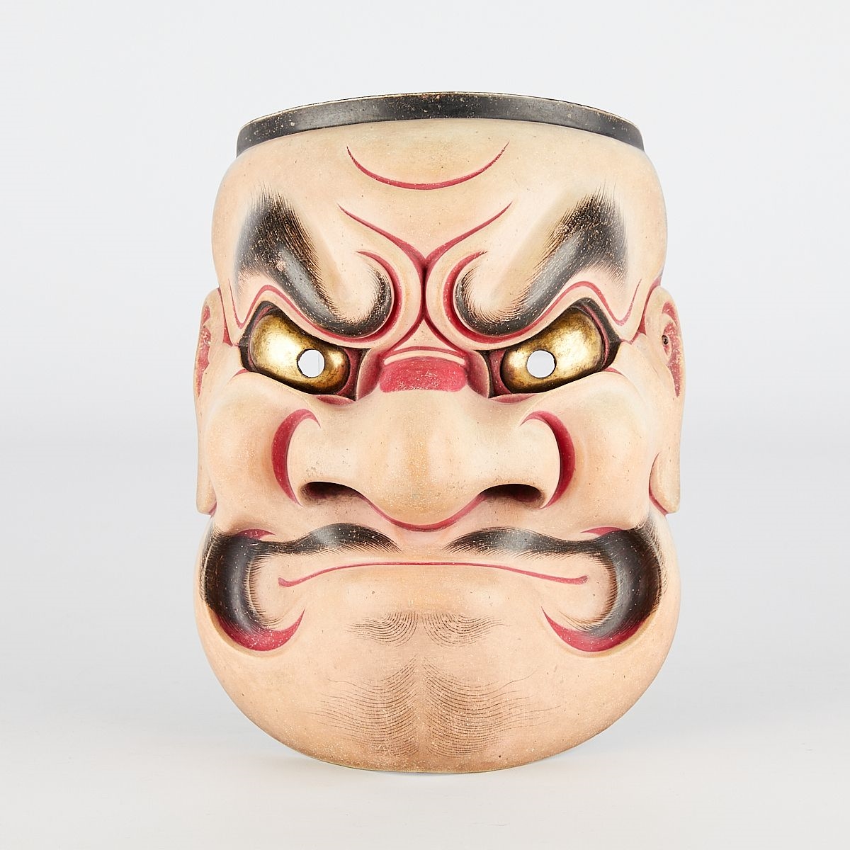 Bidou Yamaguchi | Noh mask depicting Beshimi | MutualArt