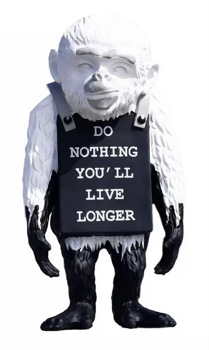 banksy-monkey-sign--black---