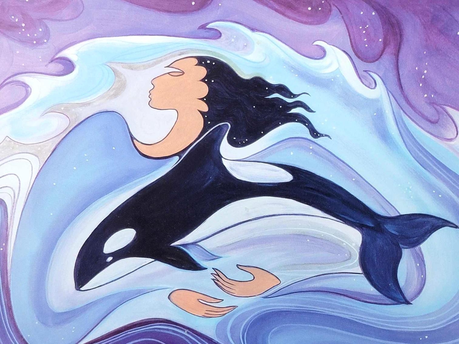 Mother of the Sea■Maxine Noel・ioyan mani Maxine Noel | Mother of the Sea Art Card ENDS 1d 8h 19min | MutualArt