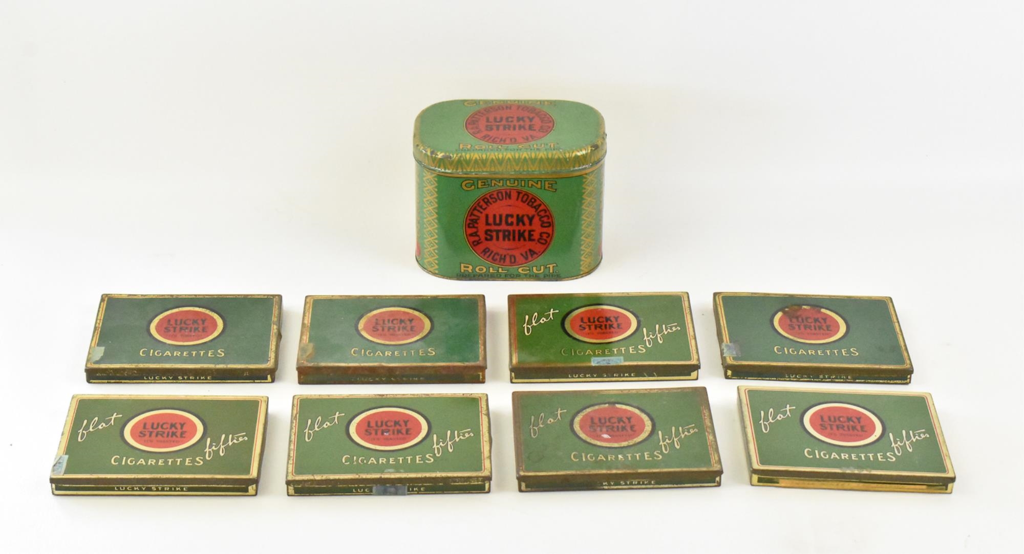 A. Patterson | LUCKY STRIKE CIGARETTE CASES (1930)