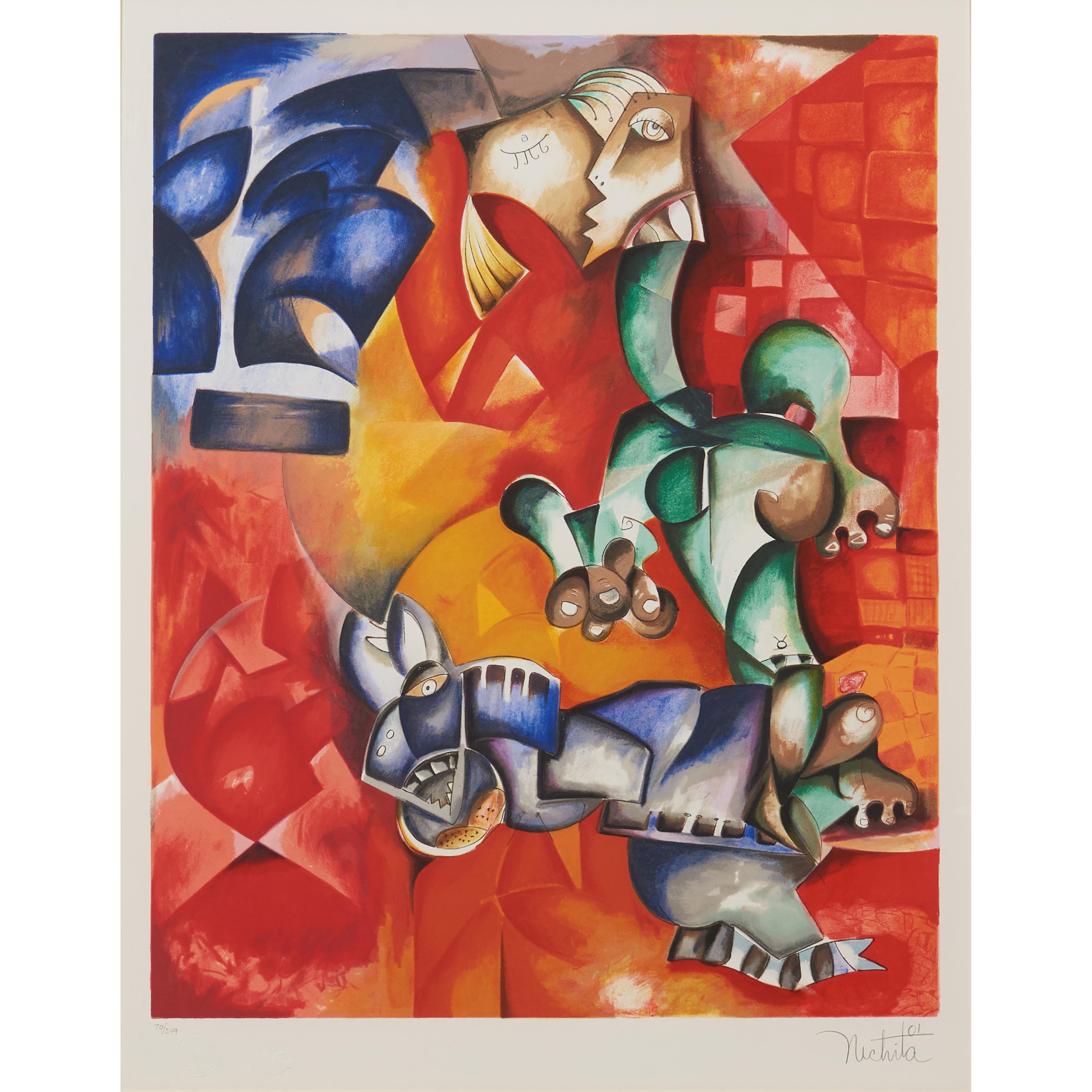 Alexandra Nechita | Water Allergic (2001) | MutualArt