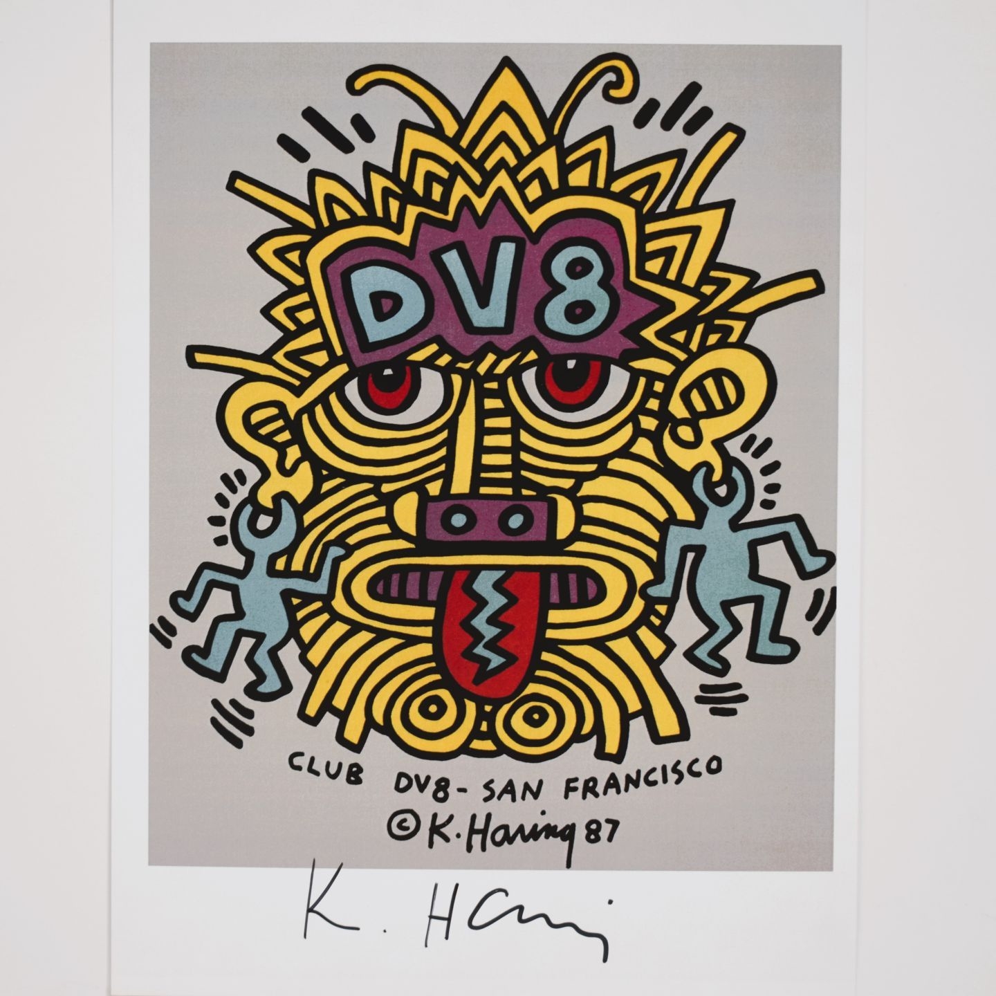 Keith Haring | Club DV8 San Fransisco | MutualArt