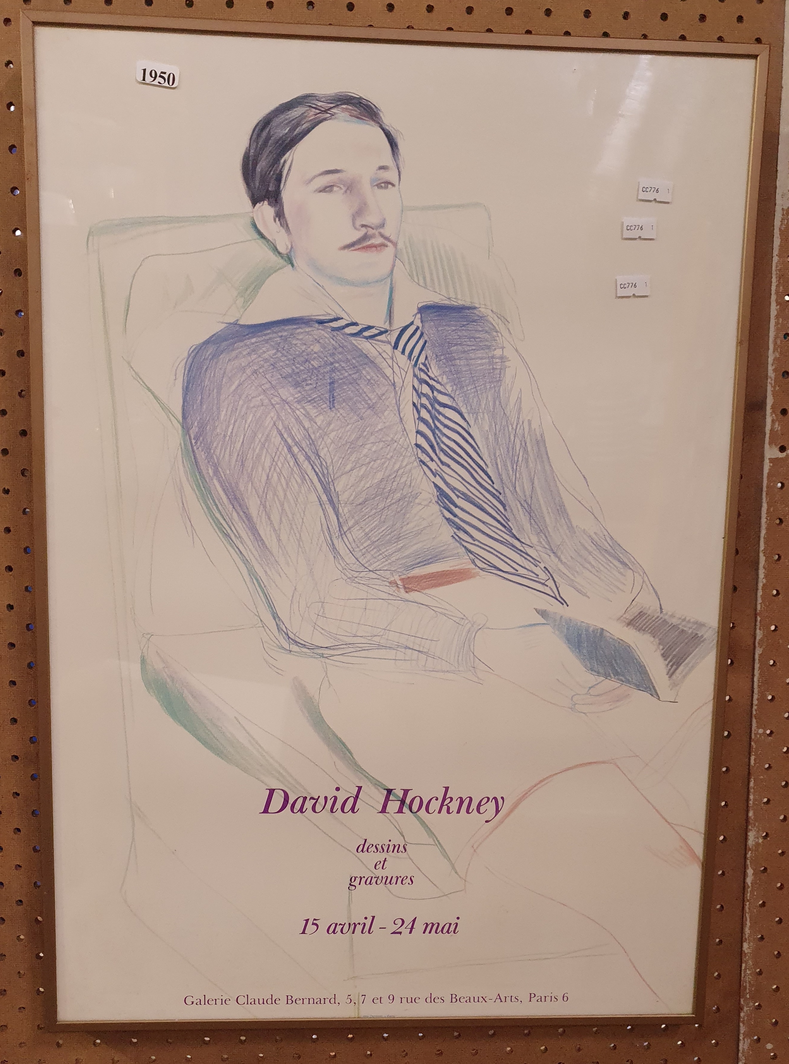 David Hockney | A FRENCH DAVID HOCKNEY POSTER | MutualArt