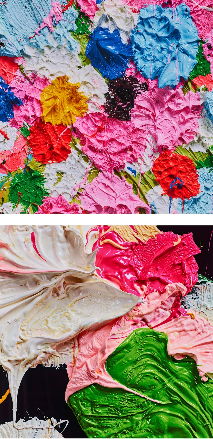 Fruitful Large】ダミアン ハースト ラミネート アルミパネルFruitful