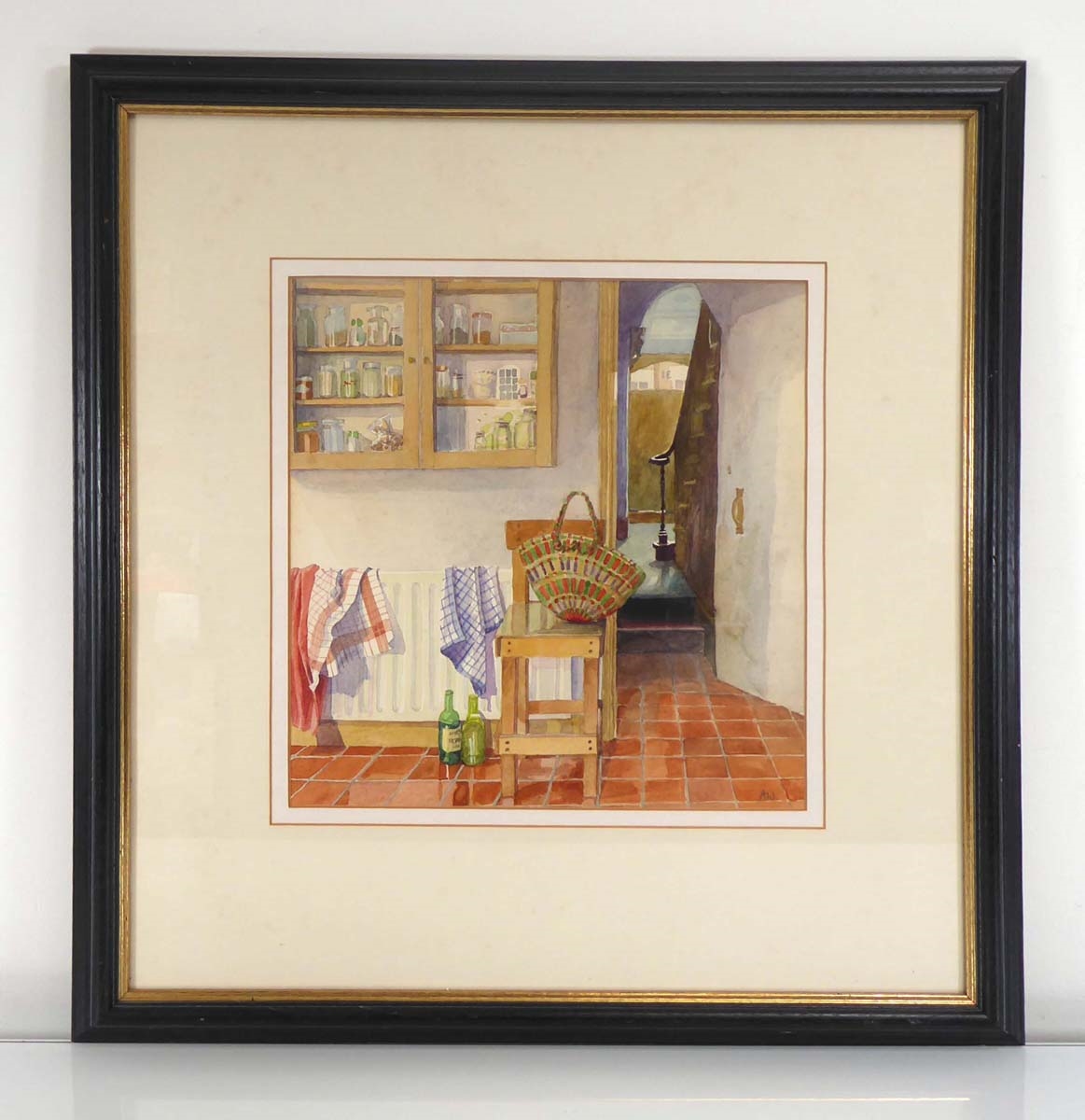 Annie Williams | A study of a kitchen interior, | MutualArt