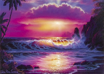 Christian Riese Lassen | Wave and sun | MutualArt