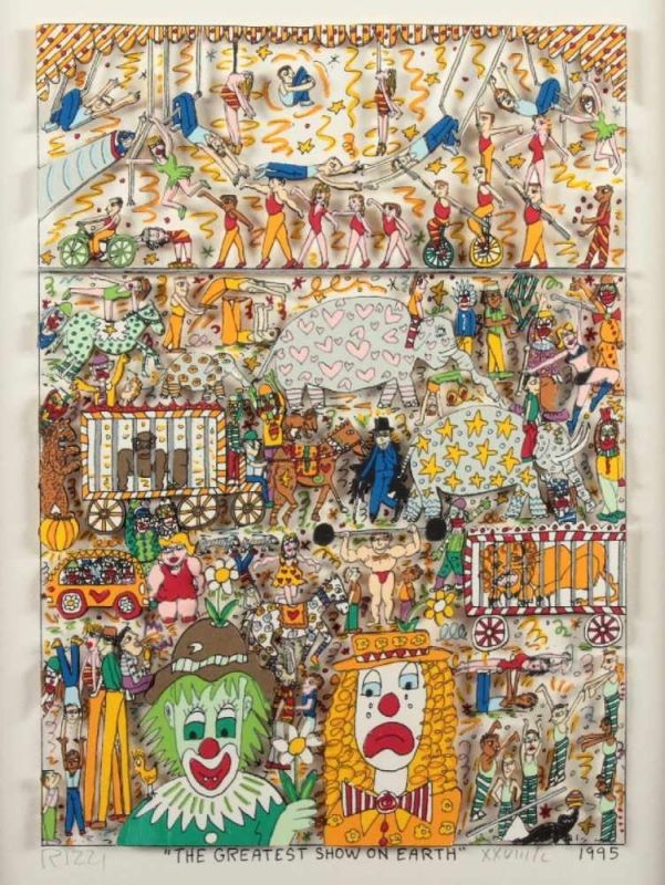 James Rizzi「THE GREATEST SHOW ON EARTH」 James Rizzi, The Greatest Show on Earth | €3,000 | Whoppah