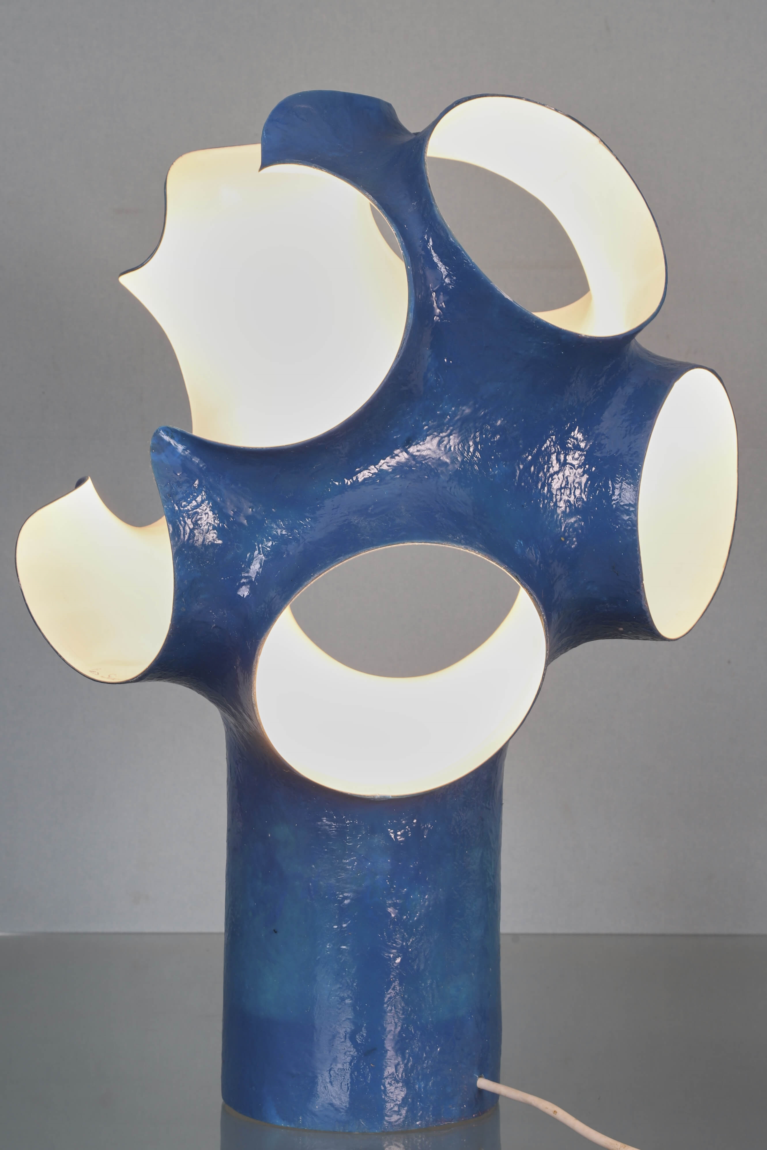Tischuhr mit Lampe by Mofem on artnet