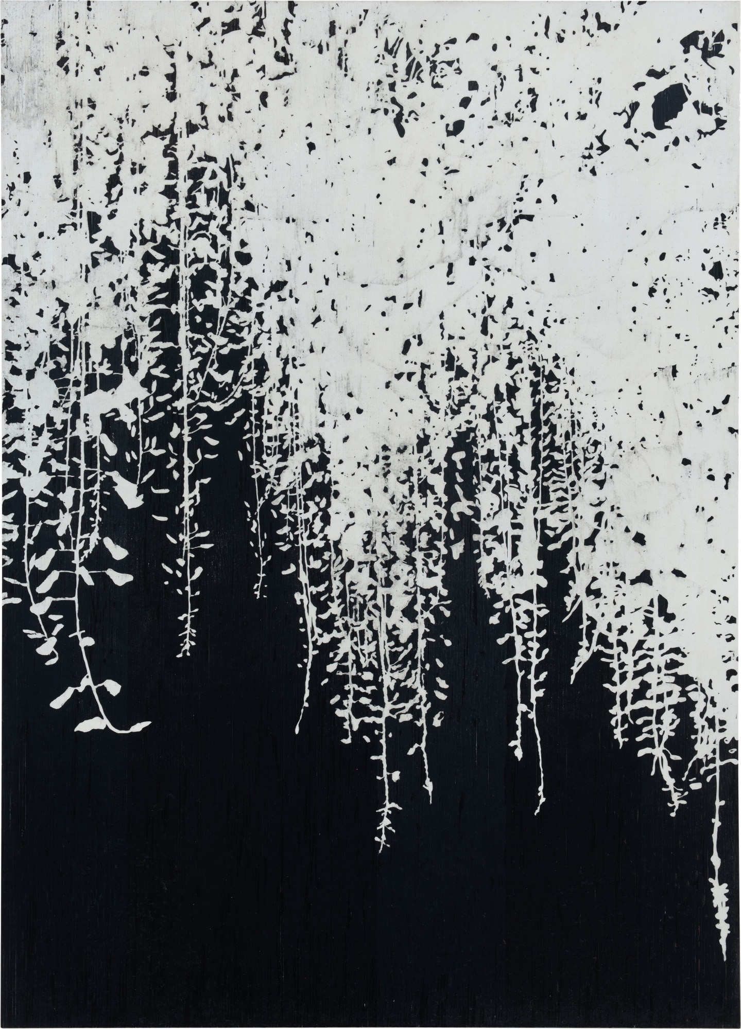 Gregor Hildebrandt, You lean against a silver-willow…flowers drifting  widespread in the water (2014)