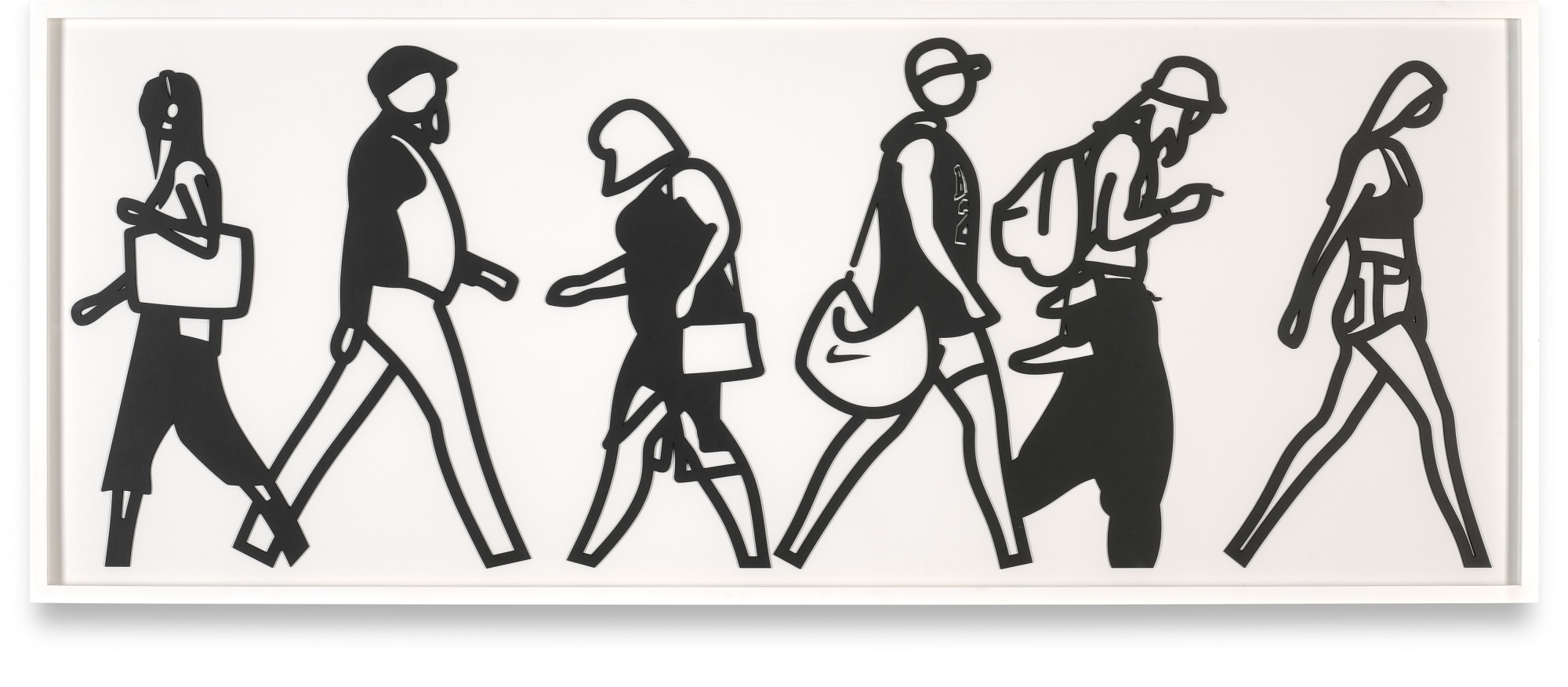 Julian Opie | Walking in Melbourne 1, from Walking in Melbourne 1